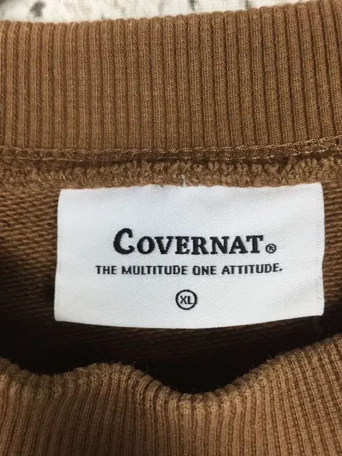 커버낫 크루넥 맨투맨 브라운 XL 2200282 상품이미지8
