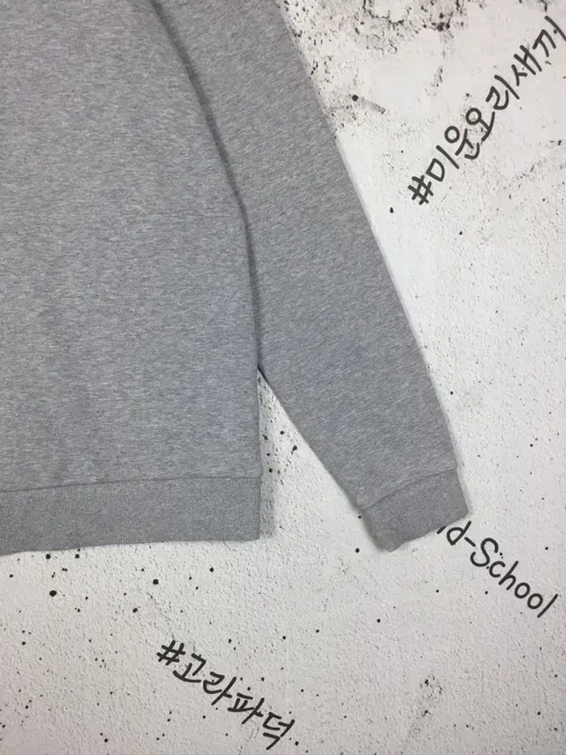 디스커버리 여성 기모 맨투맨 라이트 그레이 M 2200287 상품이미지7