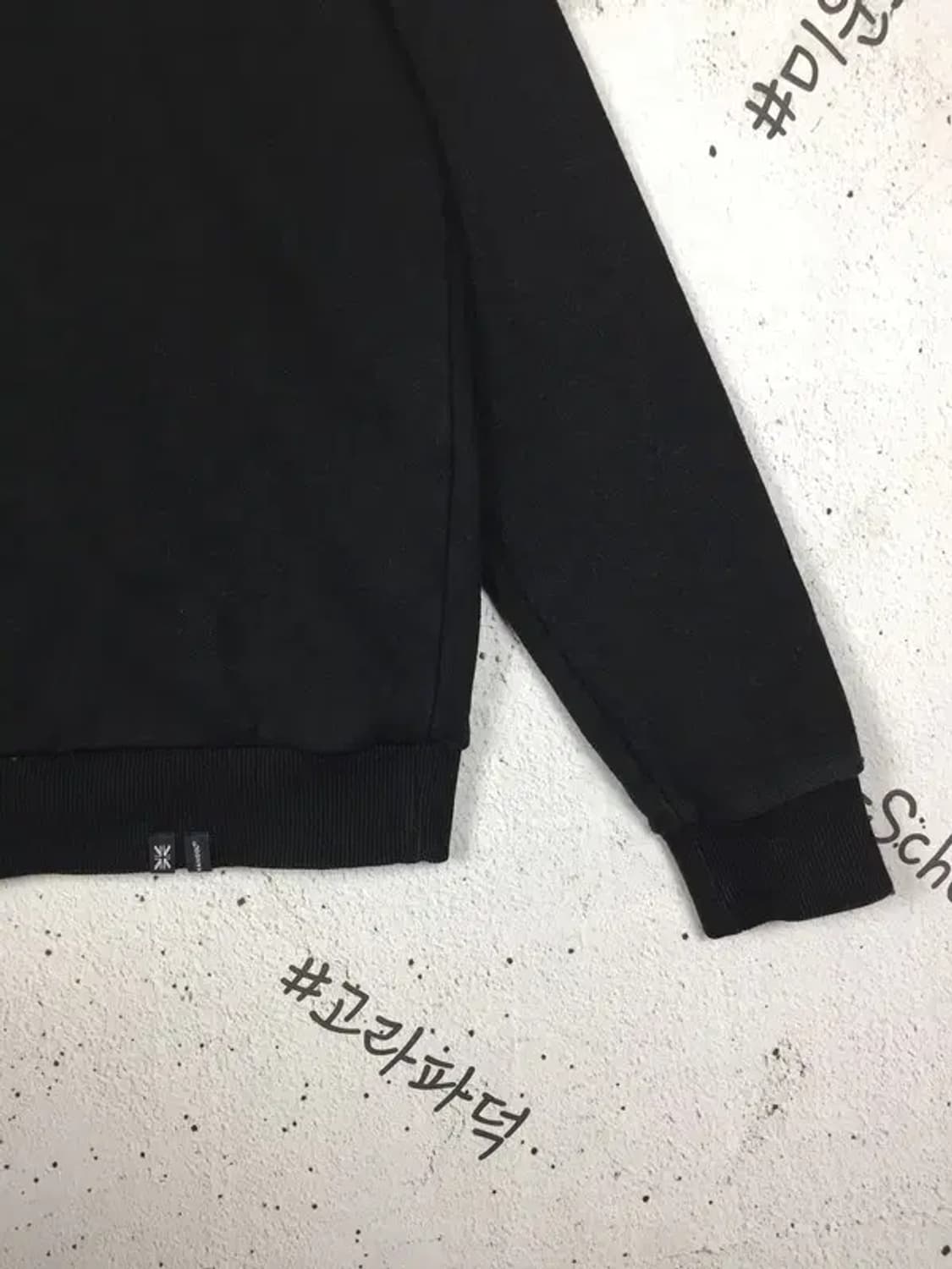 캉골 KANGOL 빈티지 스웨트 맨투맨 블랙 M 2200283 상품이미지7