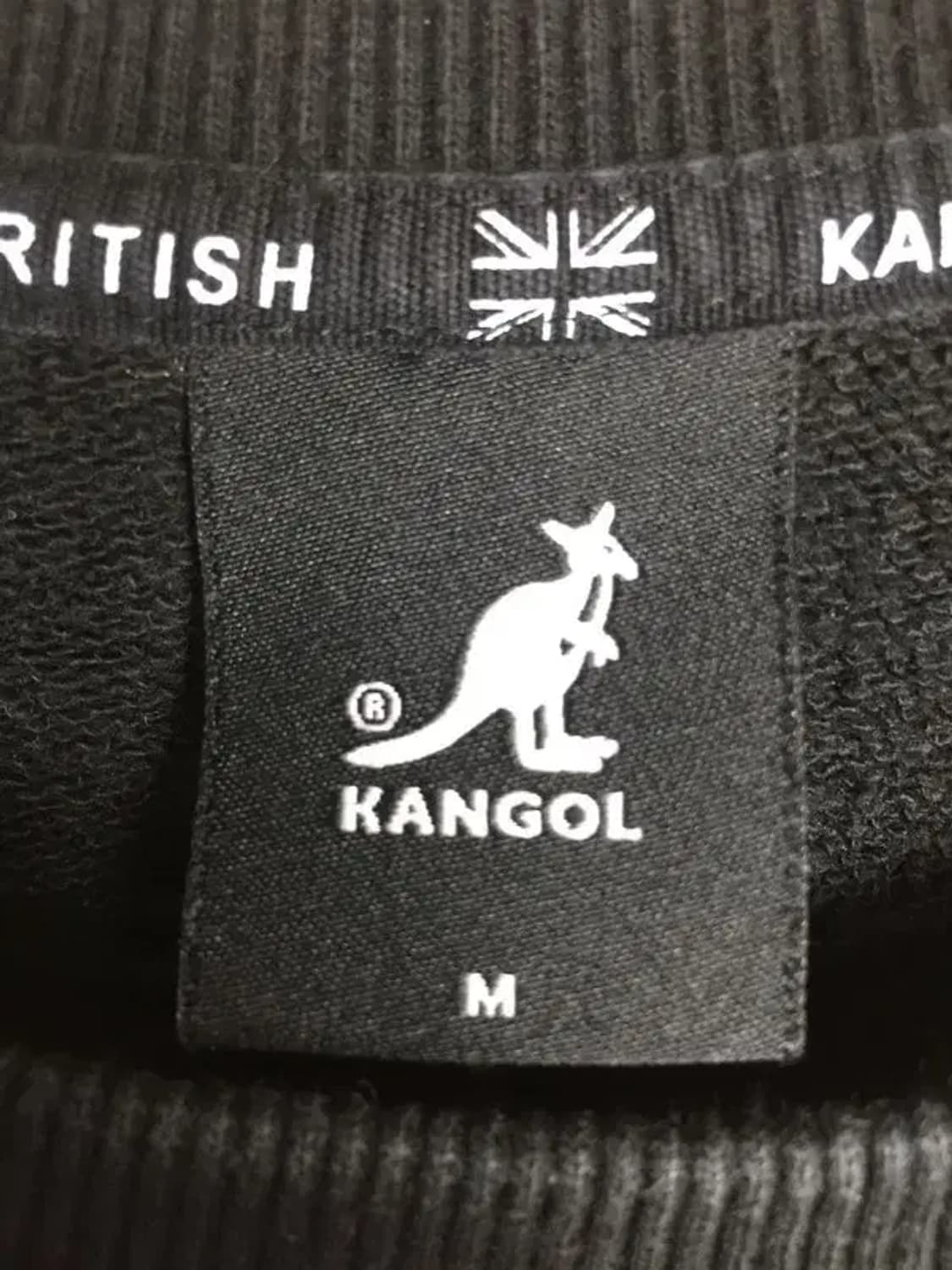 캉골 KANGOL 빈티지 스웨트 맨투맨 블랙 M 2200283 상품이미지9