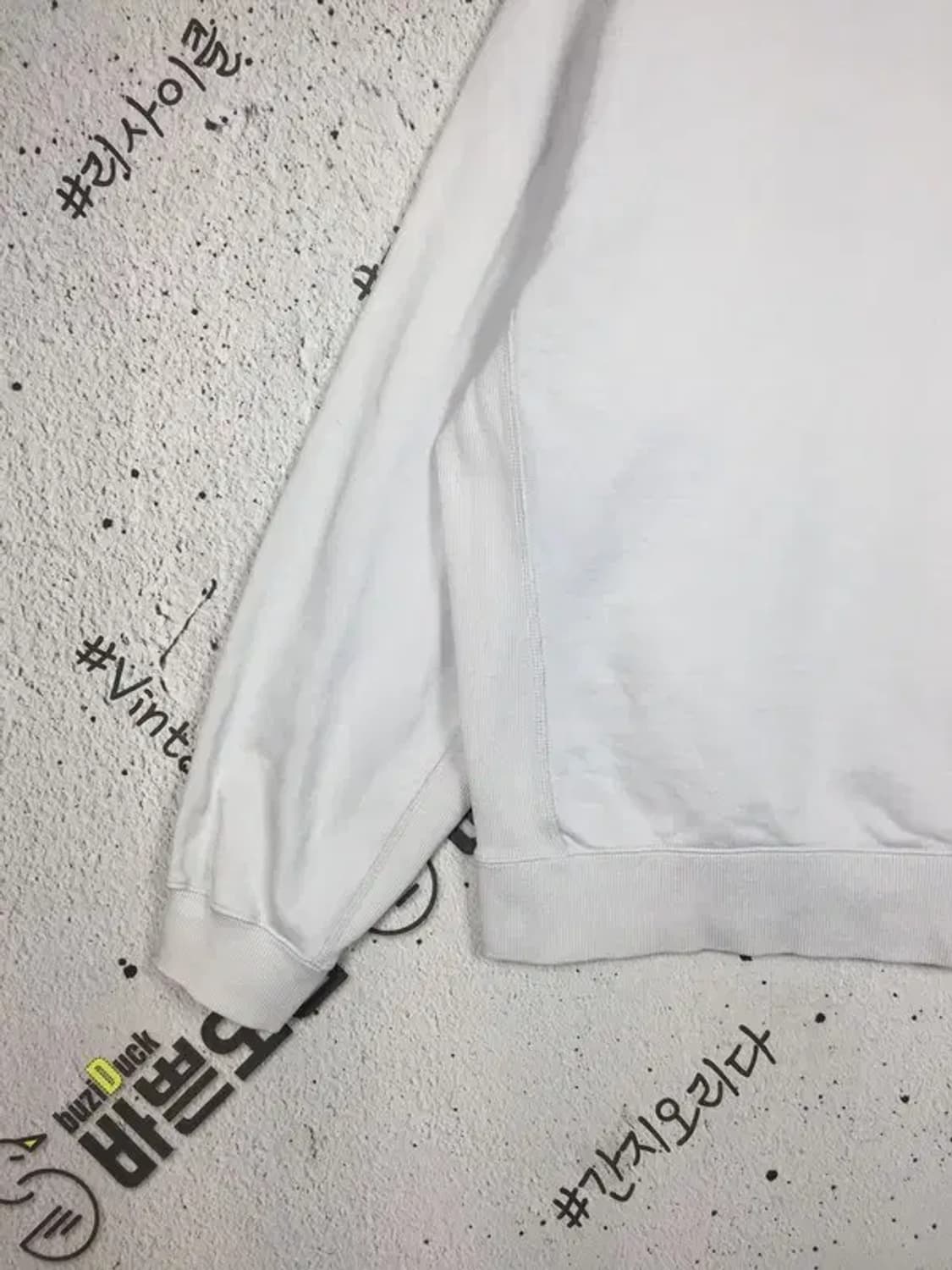 아디다스 스몰로고 스웨트 맨투맨 화이트 S 2200285 상품이미지6