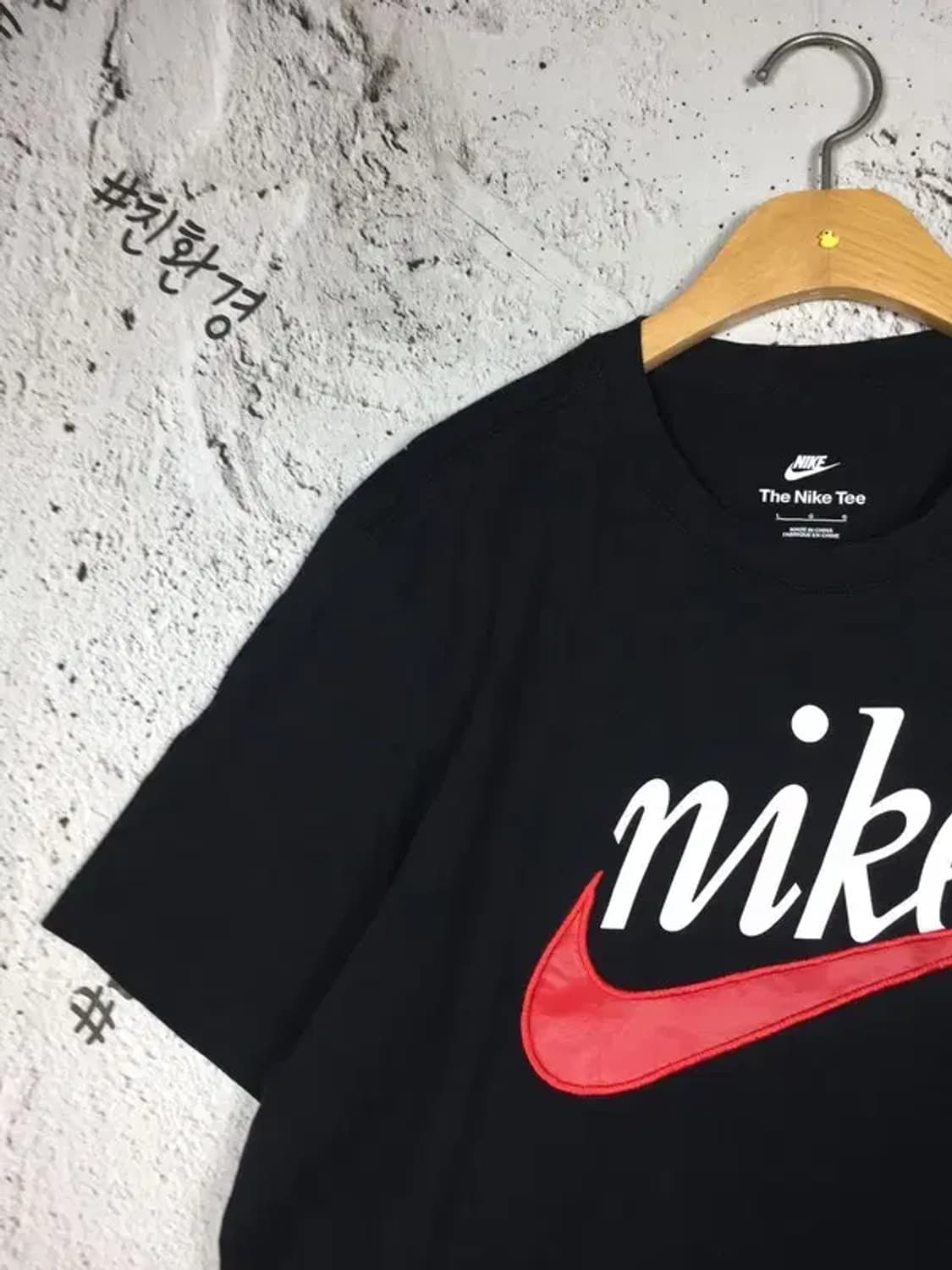 나이키 NIKE 스우시 반팔 티 블랙 100 1000661 상품이미지6