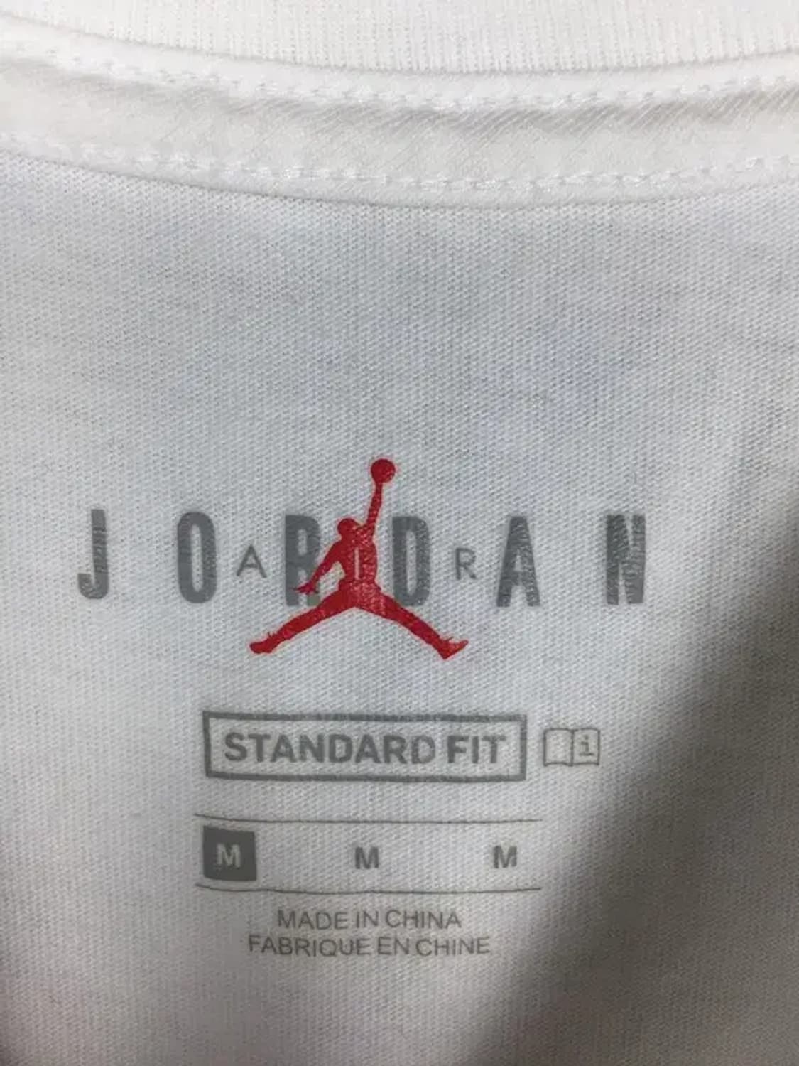 나이키 조던 점프맨 베이직 여성 반팔 티 화이트 M 1000663 상품이미지8