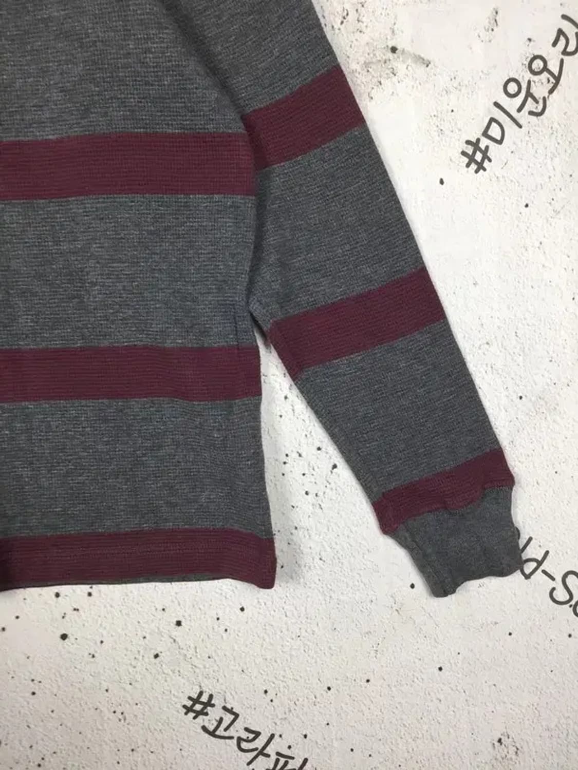 타미힐피거 TOMMY 여성 긴팔 니트 그레이 XS 2400126 상품이미지7