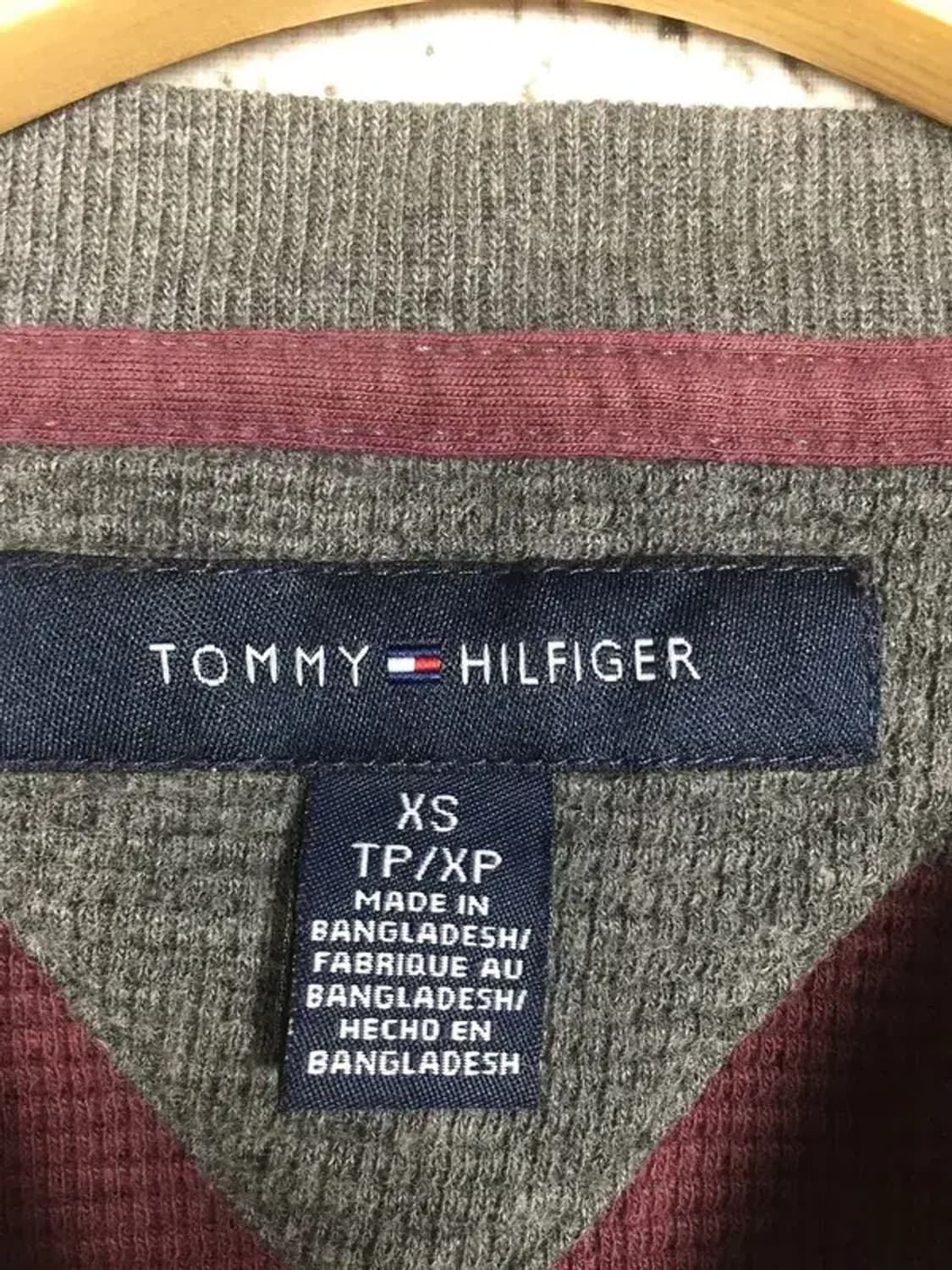 타미힐피거 TOMMY 여성 긴팔 니트 그레이 XS 2400126 상품이미지8