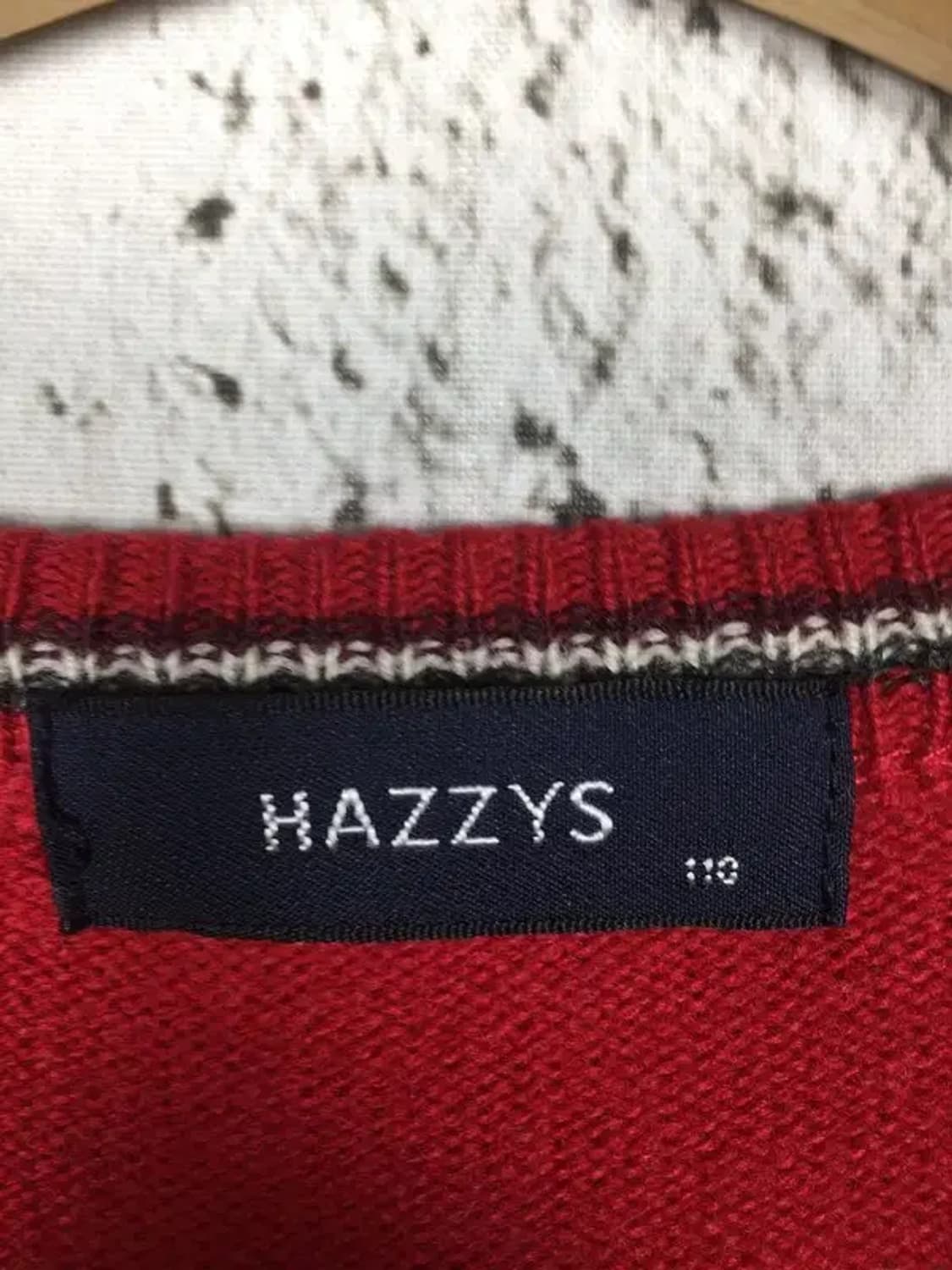 헤지스 HAZZYS 라운드 니트 레드 110 2400127 상품이미지7