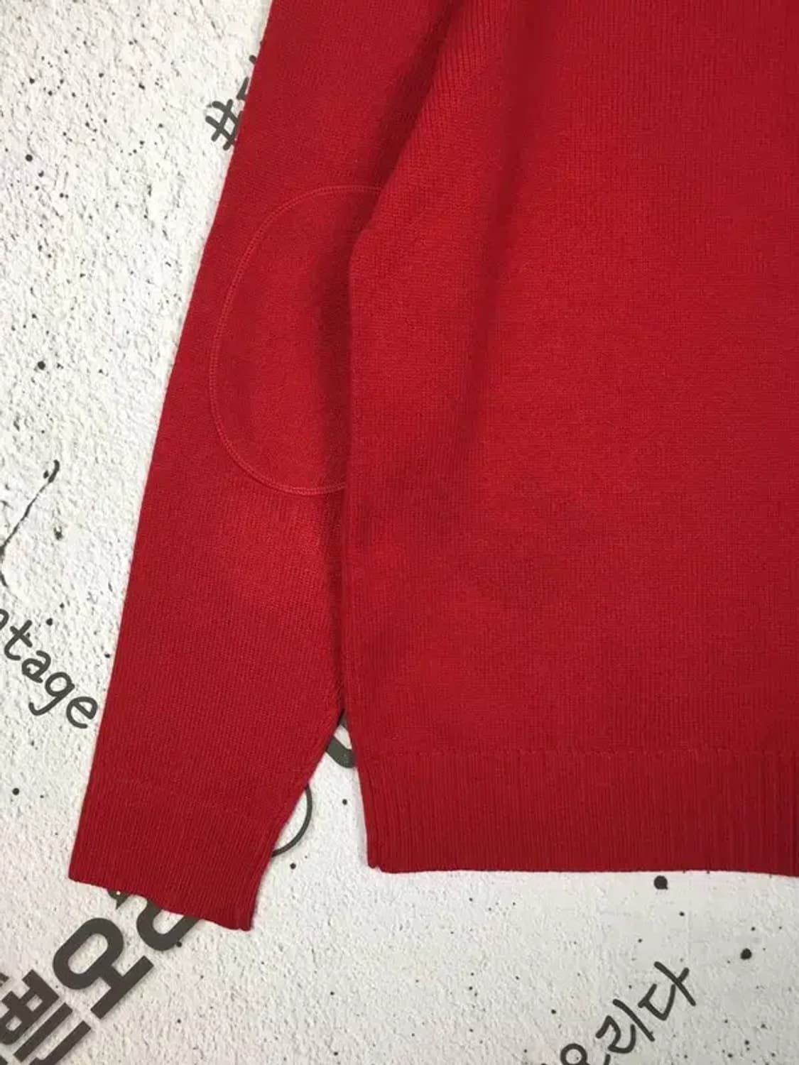 헤지스 HAZZYS 라운드 니트 레드 110 2400127 상품이미지9