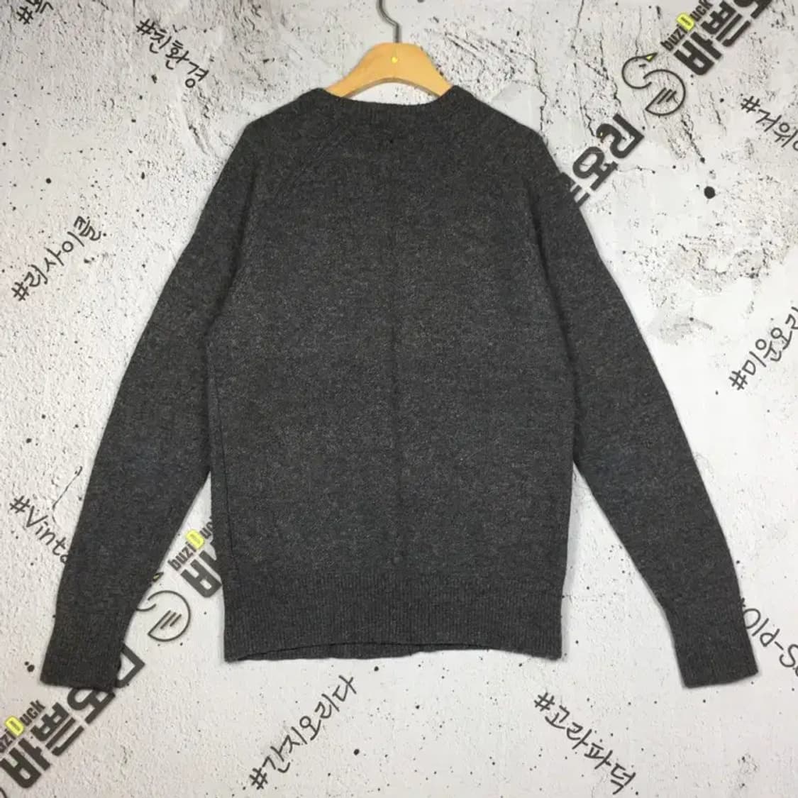 타미힐피거 TOMMY 니트 그레이 S 2400128 상품이미지2