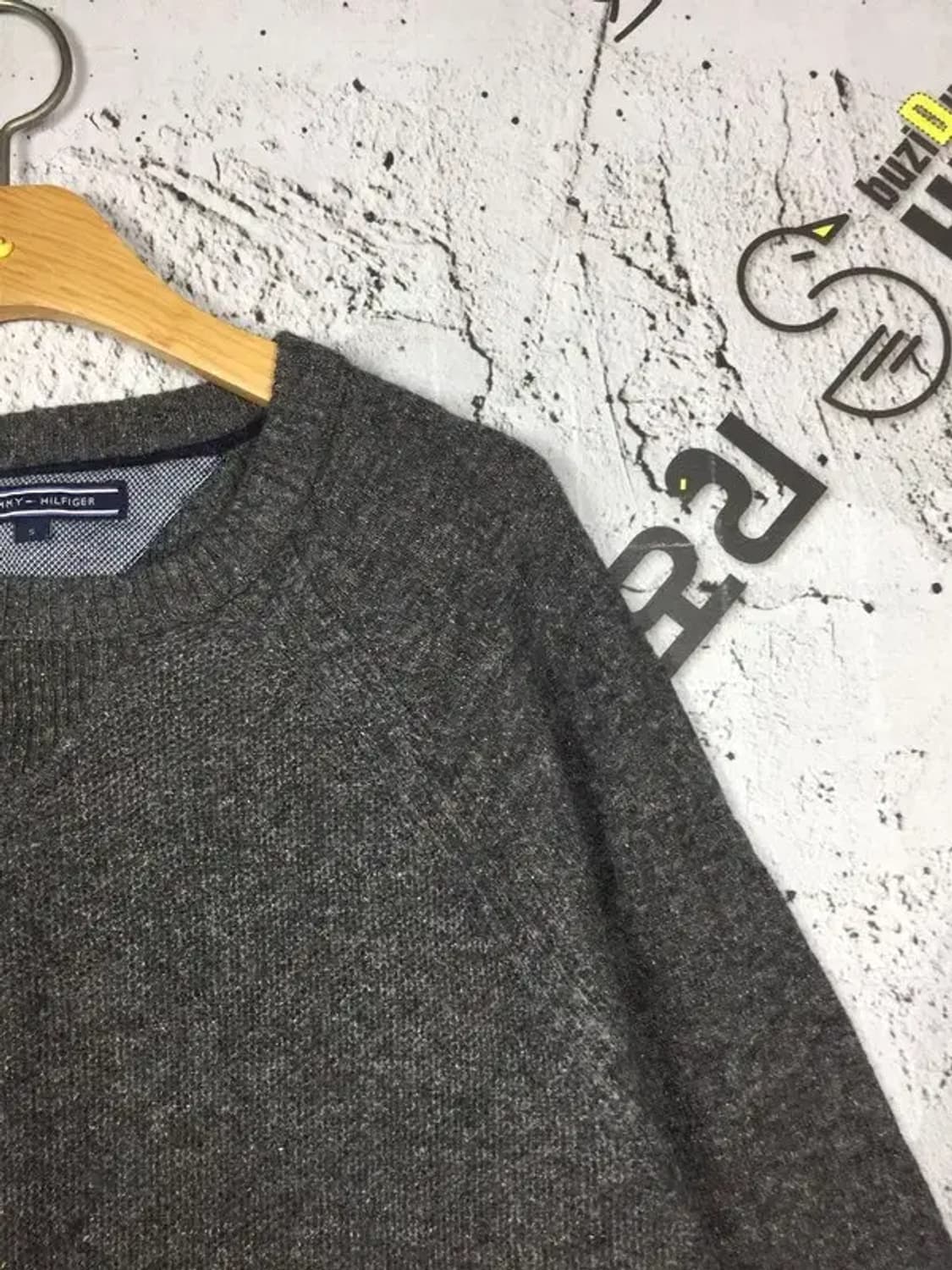 타미힐피거 TOMMY 니트 그레이 S 2400128 상품이미지4