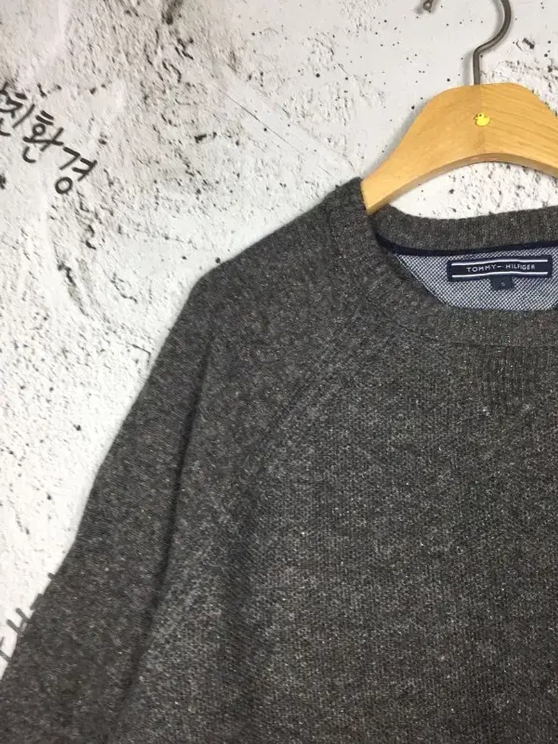 타미힐피거 TOMMY 니트 그레이 S 2400128 상품이미지5