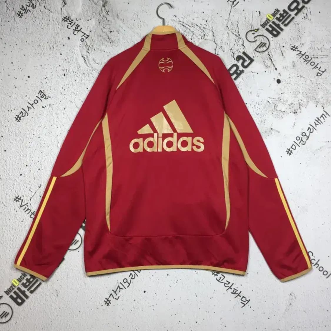아디다스 아스날 팀가이스 우븐 져지 자켓 와인골드 M 3100278 상품이미지2