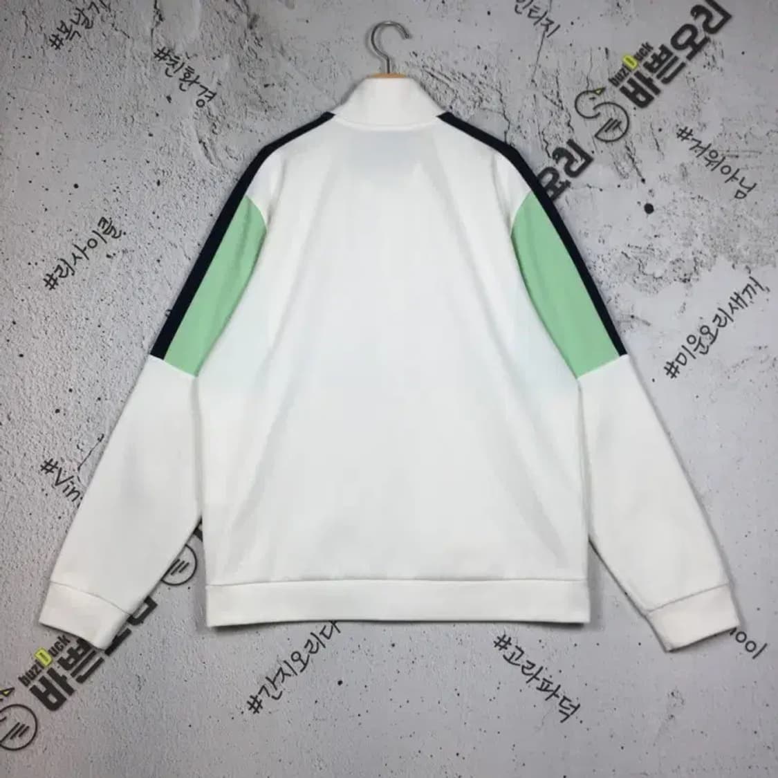 빈폴 스포츠 트레이닝 집업 져지 자켓 화이트 105 3100280 상품이미지2
