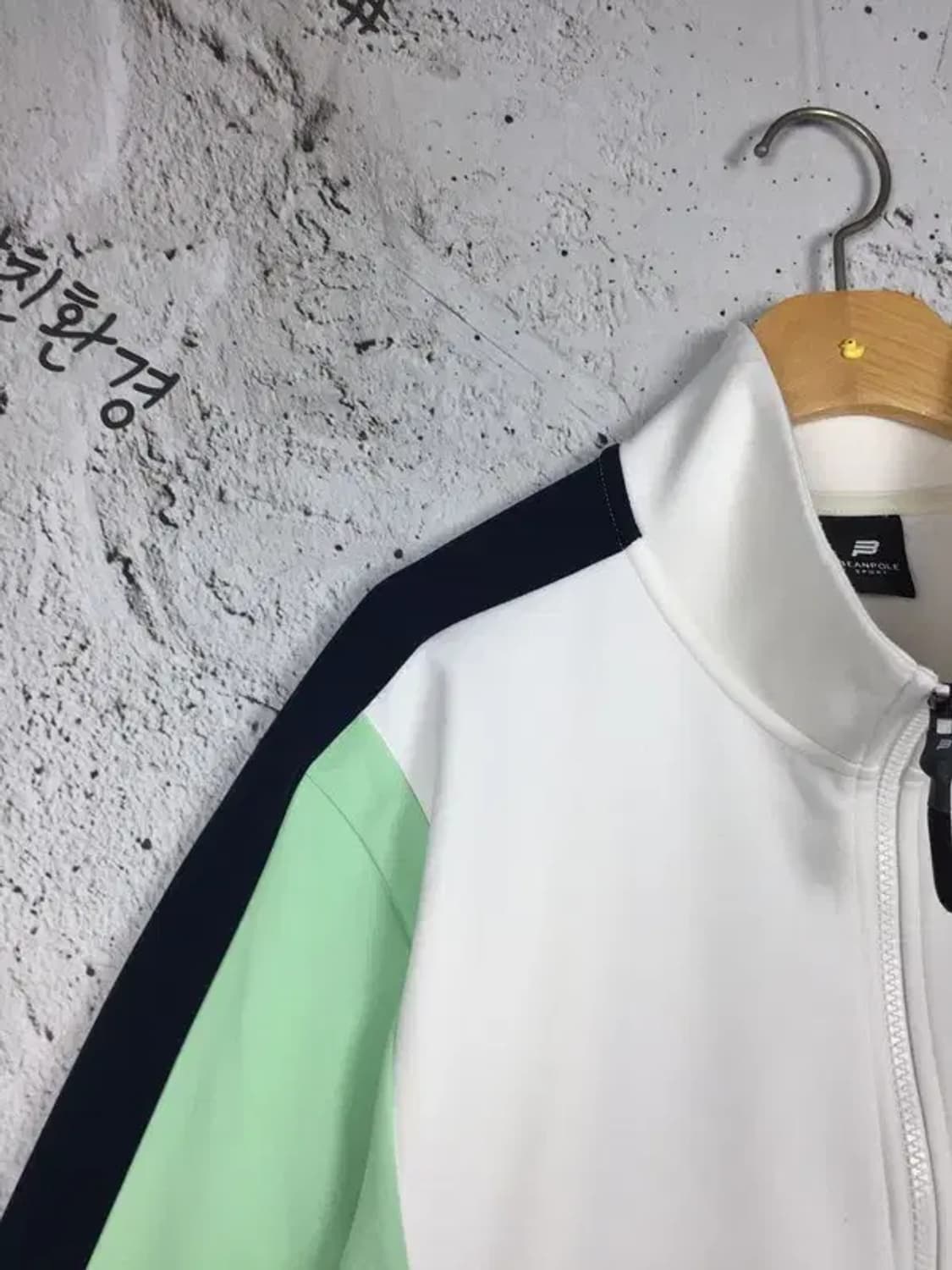 빈폴 스포츠 트레이닝 집업 져지 자켓 화이트 105 3100280 상품이미지5