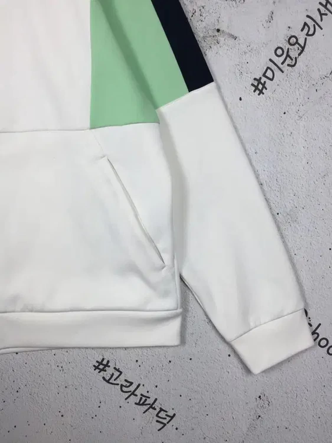 빈폴 스포츠 트레이닝 집업 져지 자켓 화이트 105 3100280 상품이미지7