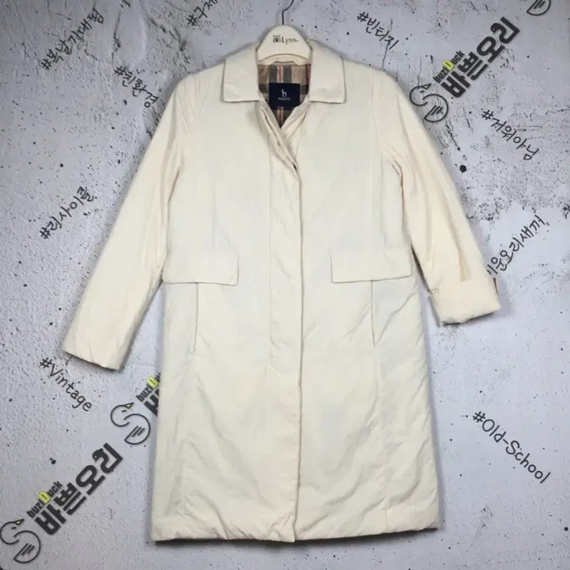 헤지스 여성 코트 점퍼 자켓 크림 85-160 3400251 상품이미지1