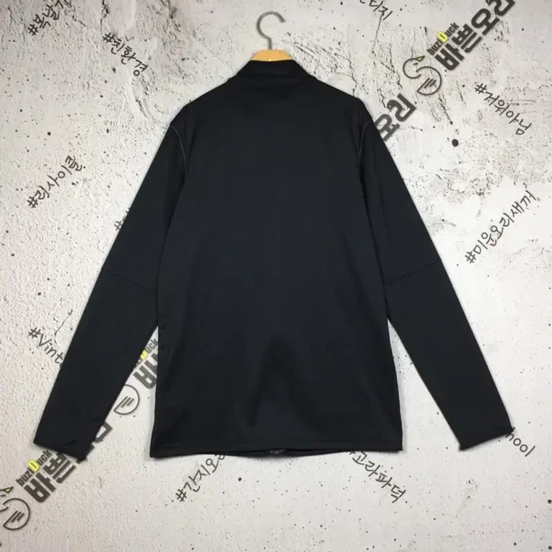 나이키 화이트 스우시 트랙탑 져지 자켓 블랙 M 3100279 상품이미지2