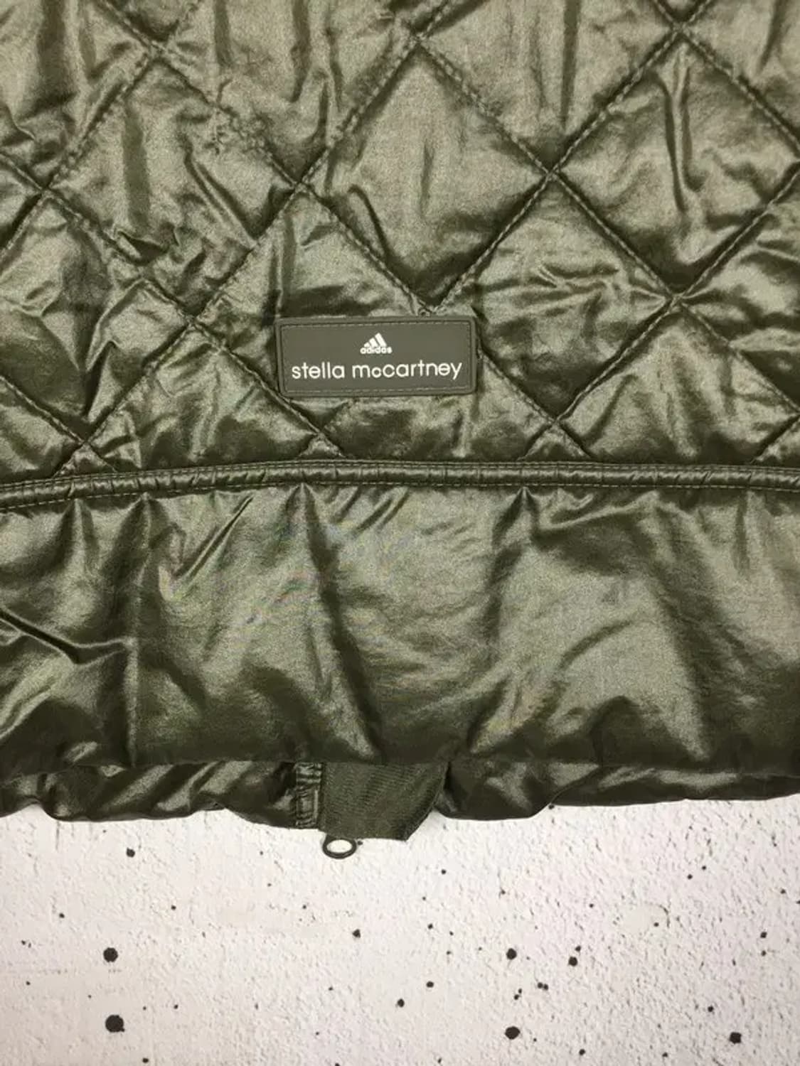 아디다스 여성 스텔라 매카트니 퀼팅 크롭 자켓 카키 36 3400249 상품이미지7