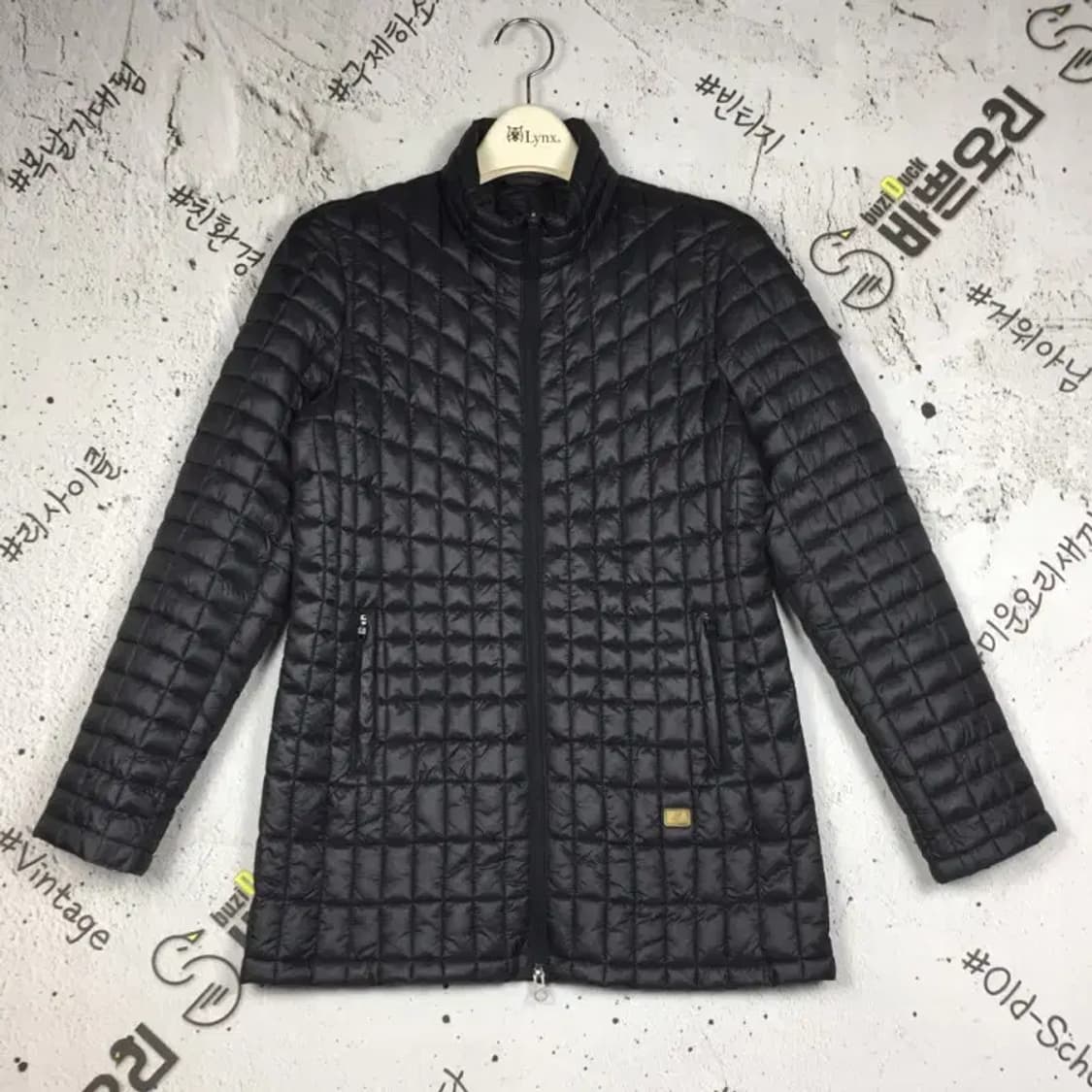 아식스 여성 경량 롱패딩 자켓 그레이 L 3400250 상품이미지1