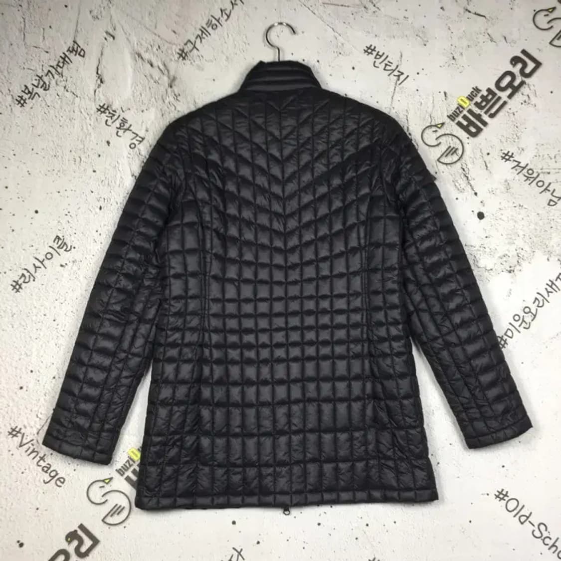 아식스 여성 경량 롱패딩 자켓 그레이 L 3400250 상품이미지2