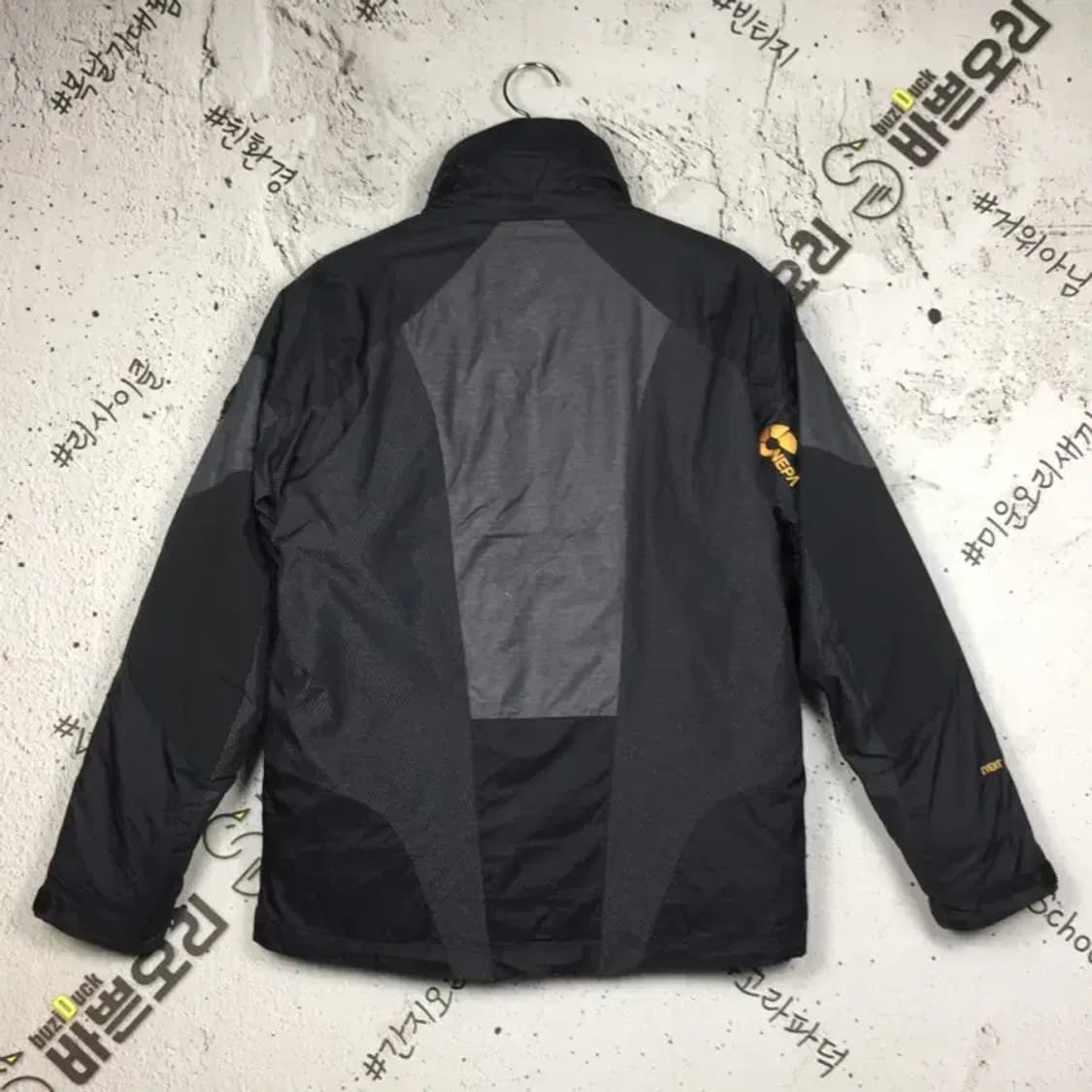 네파 경량패딩+윈드자켓 점퍼 그레이 95 3400248 상품이미지2