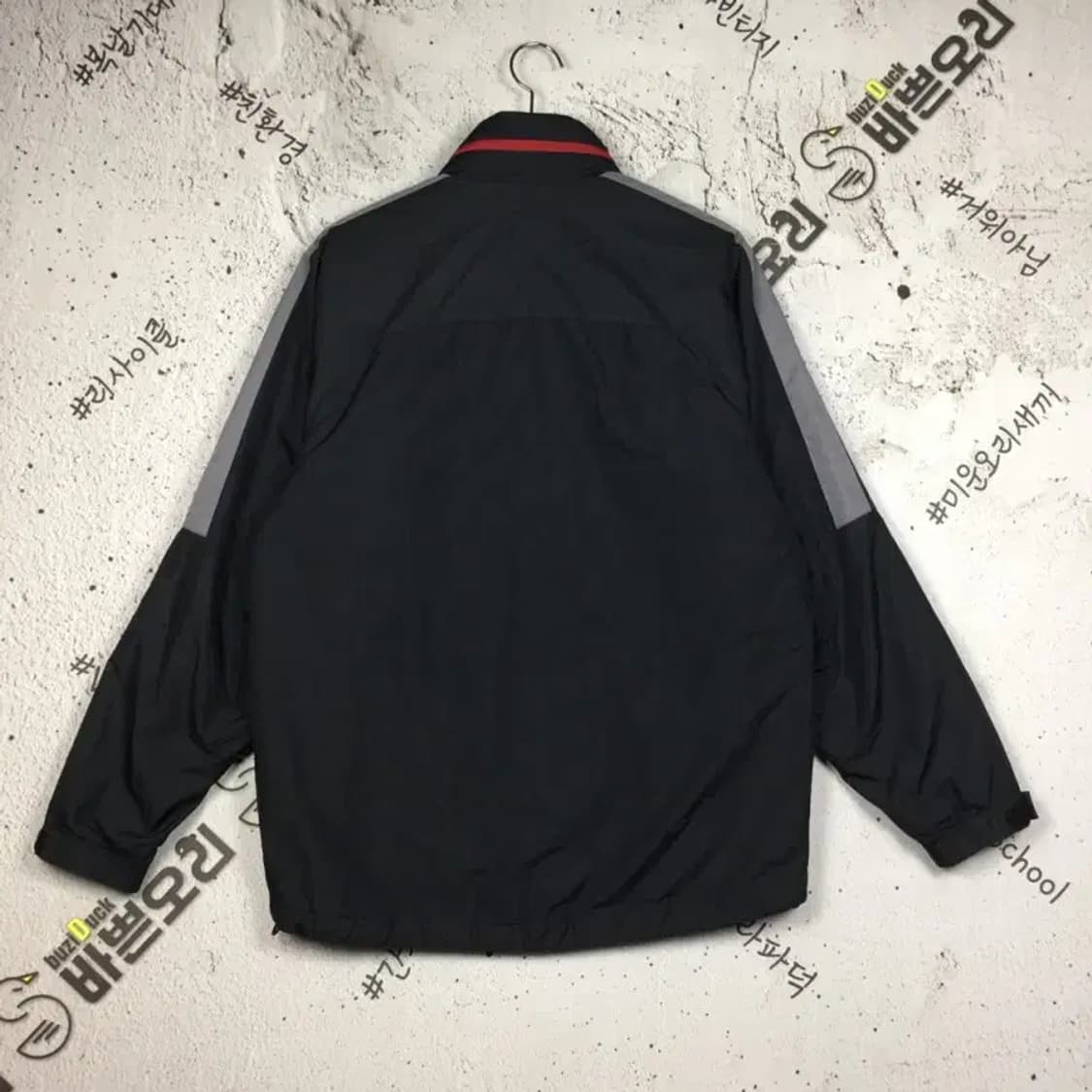 나이키 올드스쿨 검회 파이핑 점퍼 자켓 블랙 L 3400252 상품이미지2