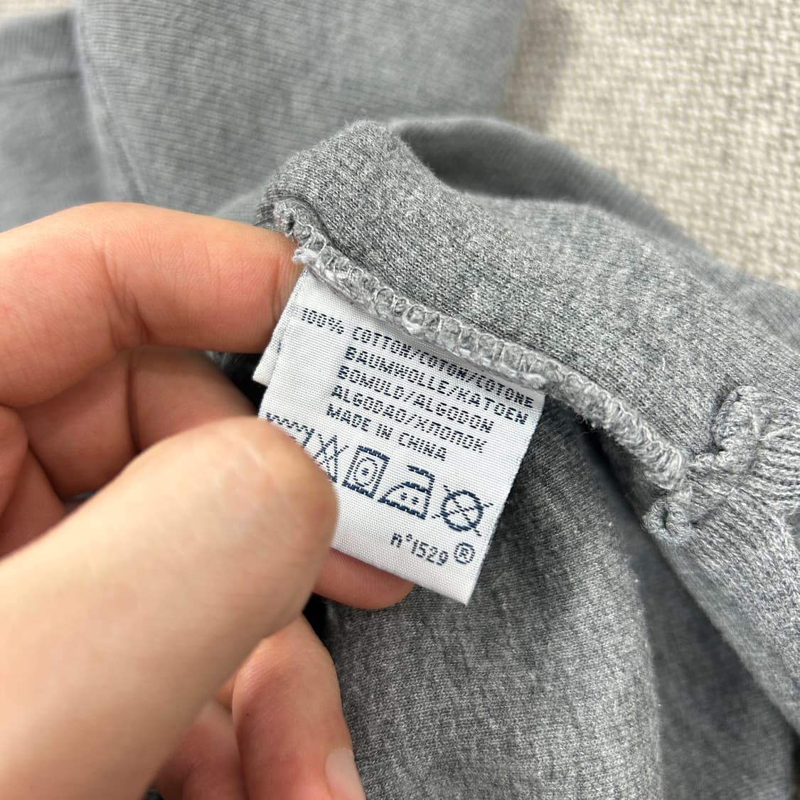 폴로 그레이 하프집업 니트 상품이미지6