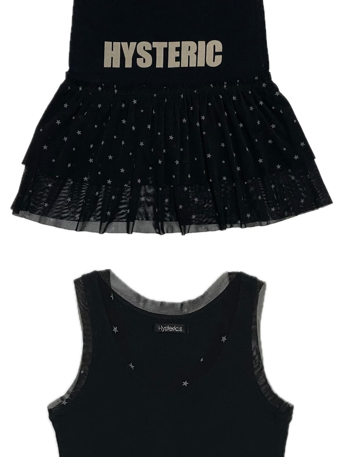 hysteric glamour star tull layerd dress 상품이미지3