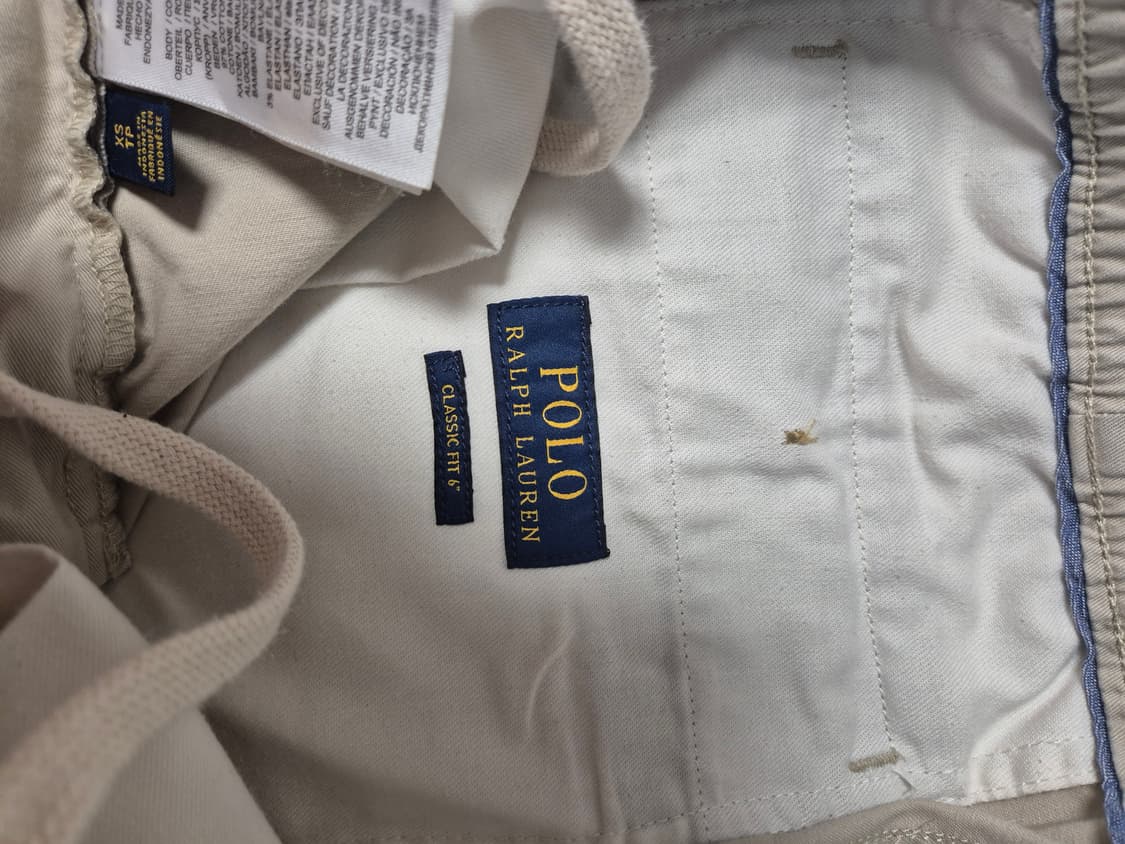 폴로 랄프로렌 베이지 클래식핏 반바지 XS 상품이미지2