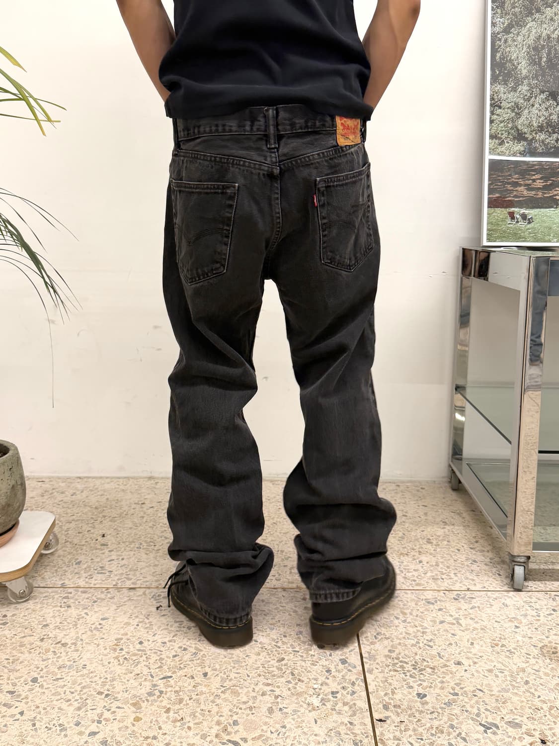 리바이스 505 레귤러 스트레이트 블랙 상품이미지1