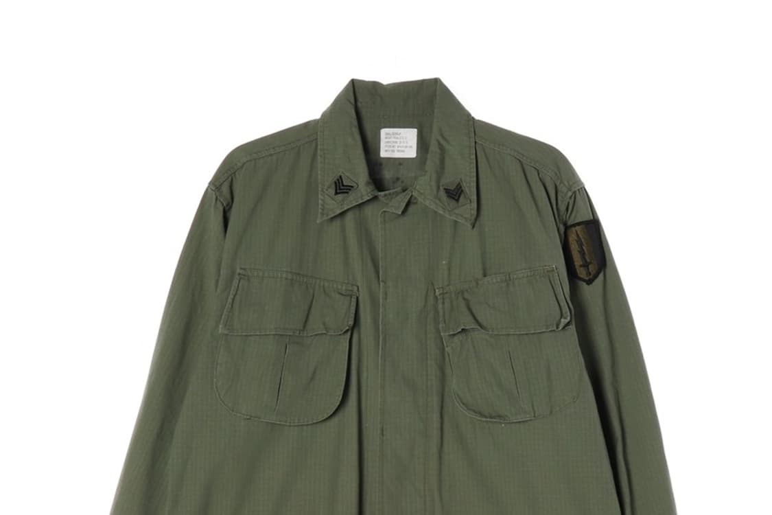 미군 빈티지 퍼티그 자켓 S 상품이미지3