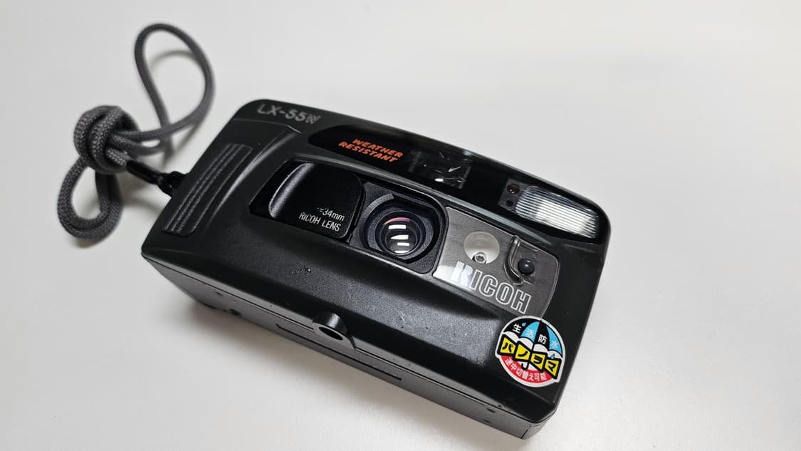 작례O 명기 광각의 아이콘 리코 LX-55W 필름카메라 빈티지 필카 상품이미지7