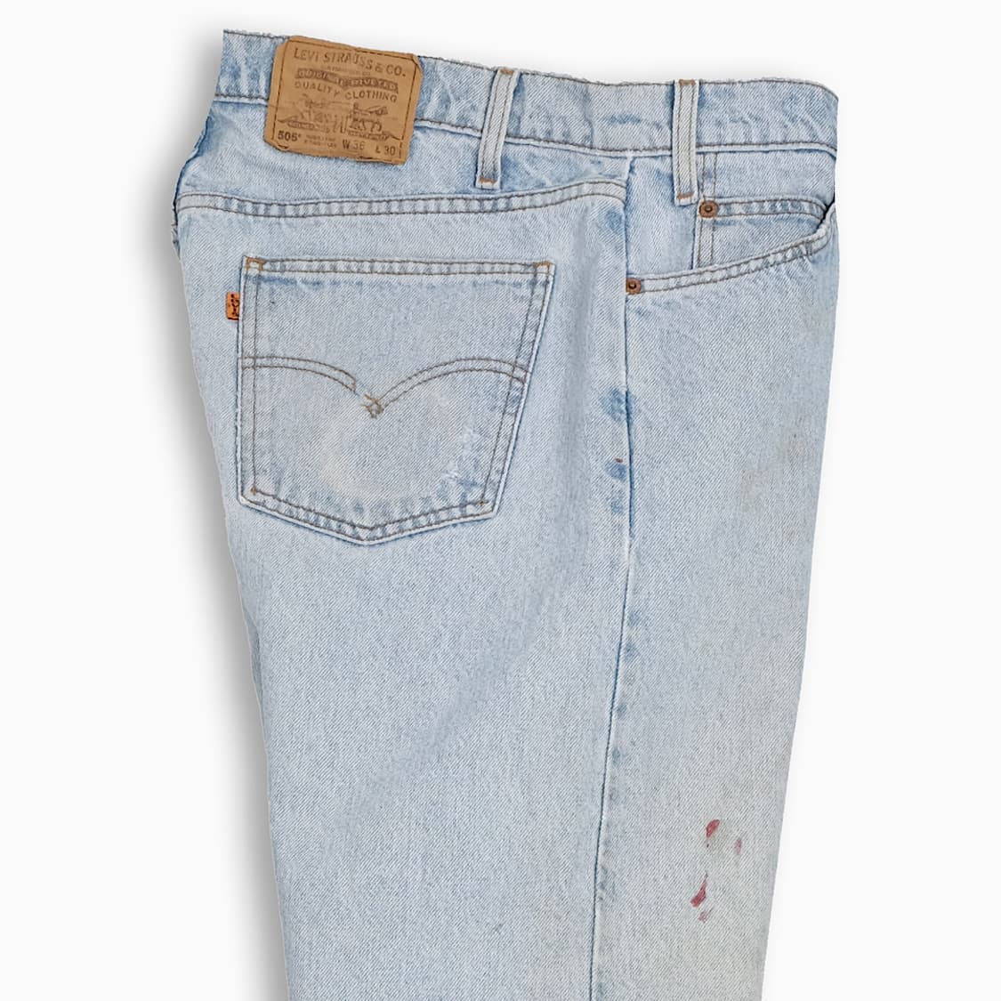 리바이스 505 오렌지탭 연청 90s 34 인치 OR50536170 상품이미지5