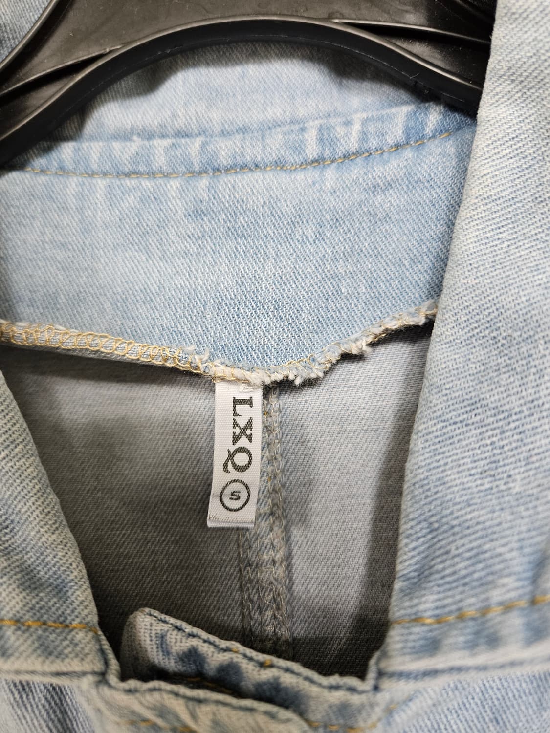 벨트 데님자켓 상품이미지2