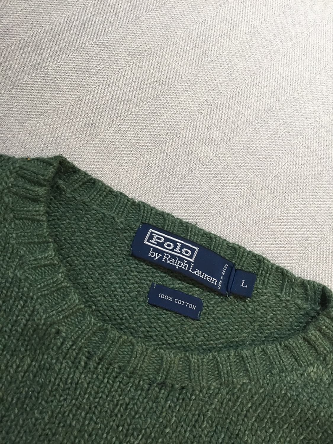 (MAN) 폴로랄프로렌 니트스웨터 XL  상품이미지6