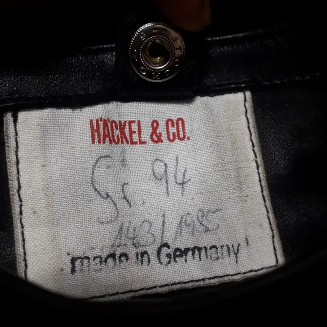 German Police  Leather Jacket 상품이미지4