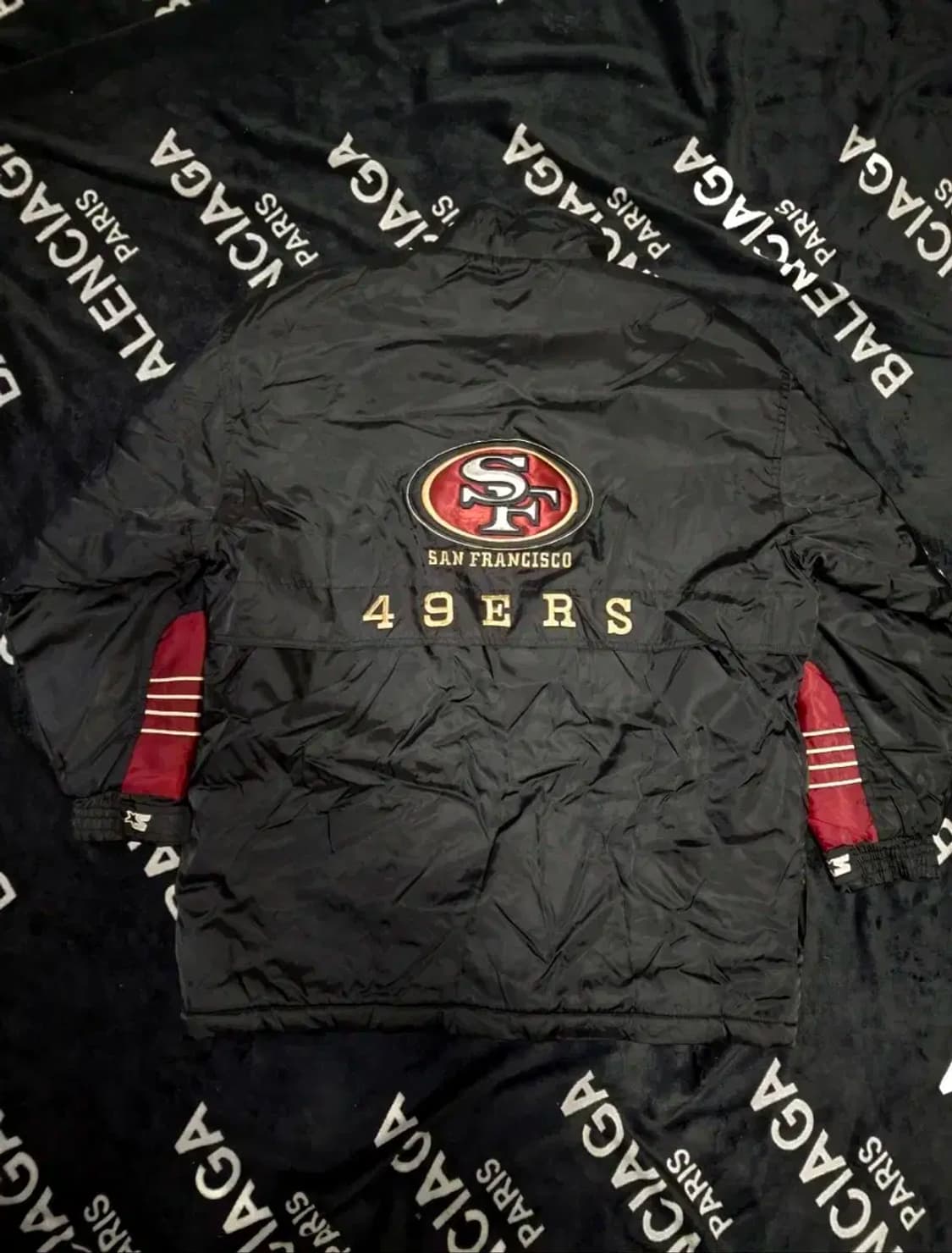 XL)NFL 스타터 프로라인 49ers 샌프란시스코 롱패딩 돕바 상품이미지2