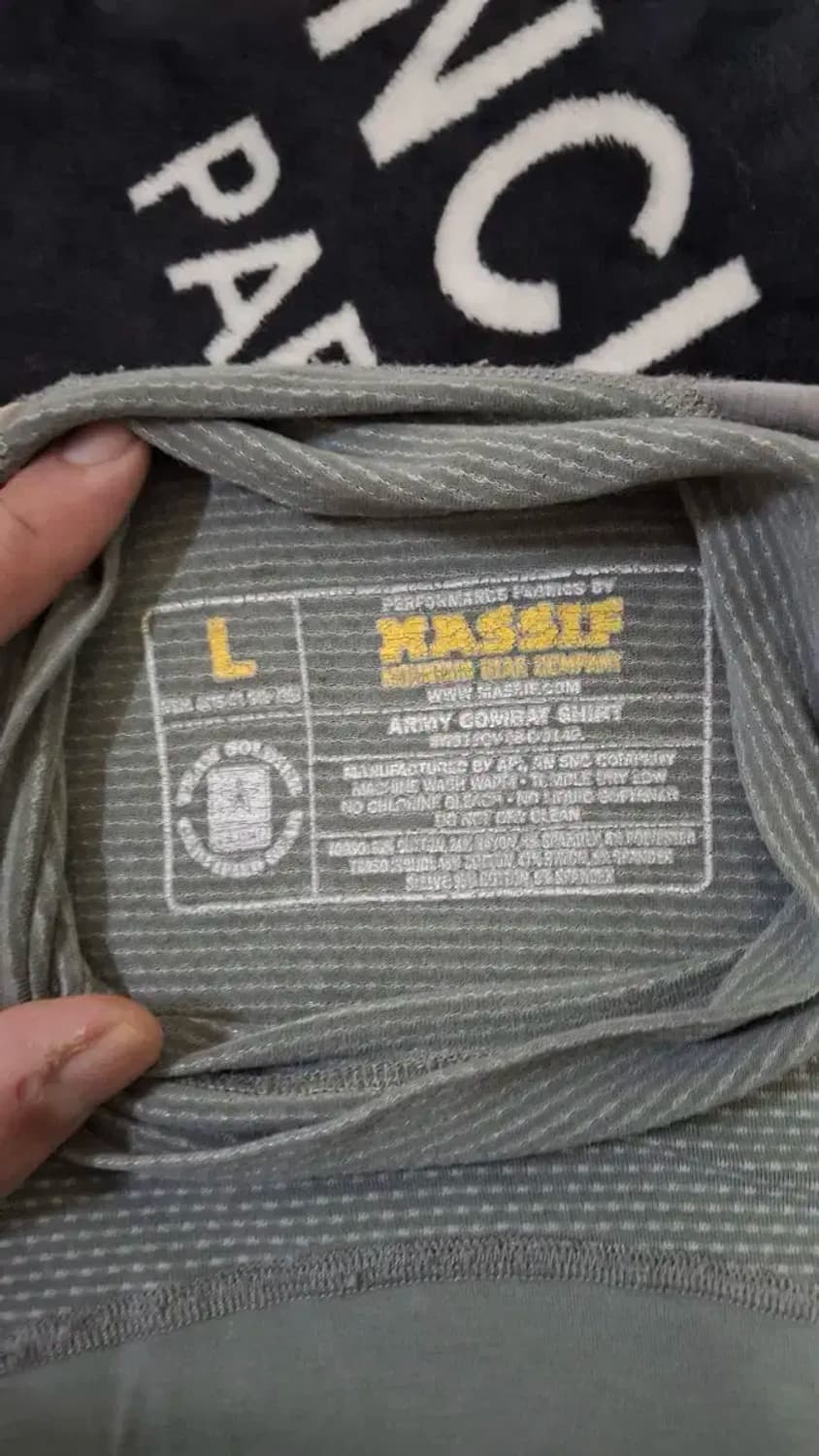 L) massif 마시프 오리지널 미육군 컴뱃 셔츠 긴팔 상품이미지10