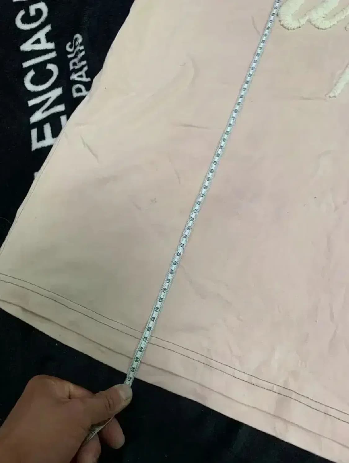 L)ECKO UNLTD 에코 언리미티드 빈티지 연핑크 오버핏 루즈핏 반팔 상품이미지8