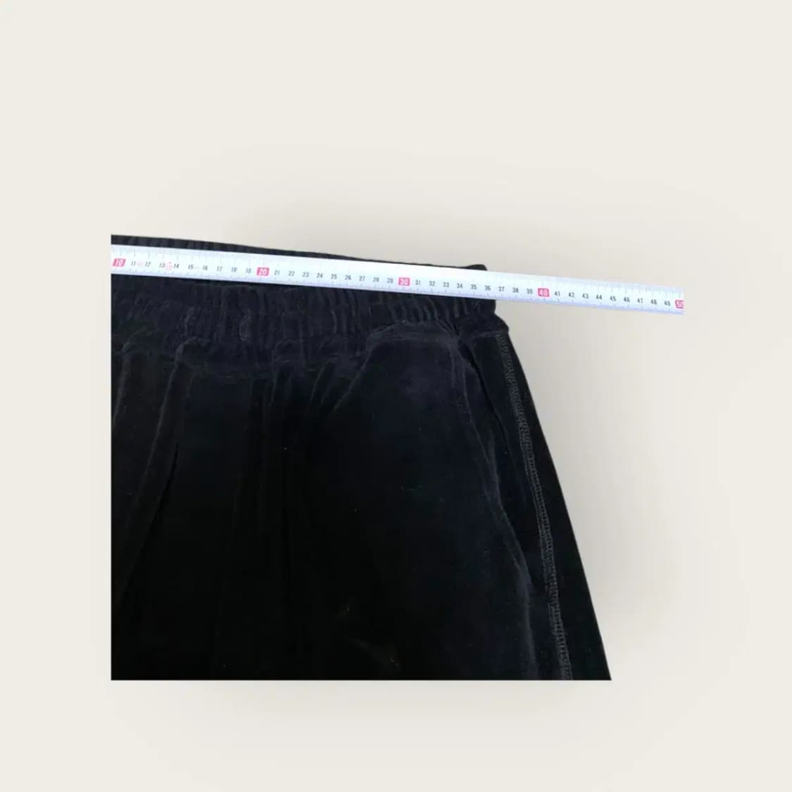 L)벨벳 블랙 츄리닝 긴팔 세트 집업져지 벨벳져지 트랙탑 조거팬츠 셋업 상품이미지9