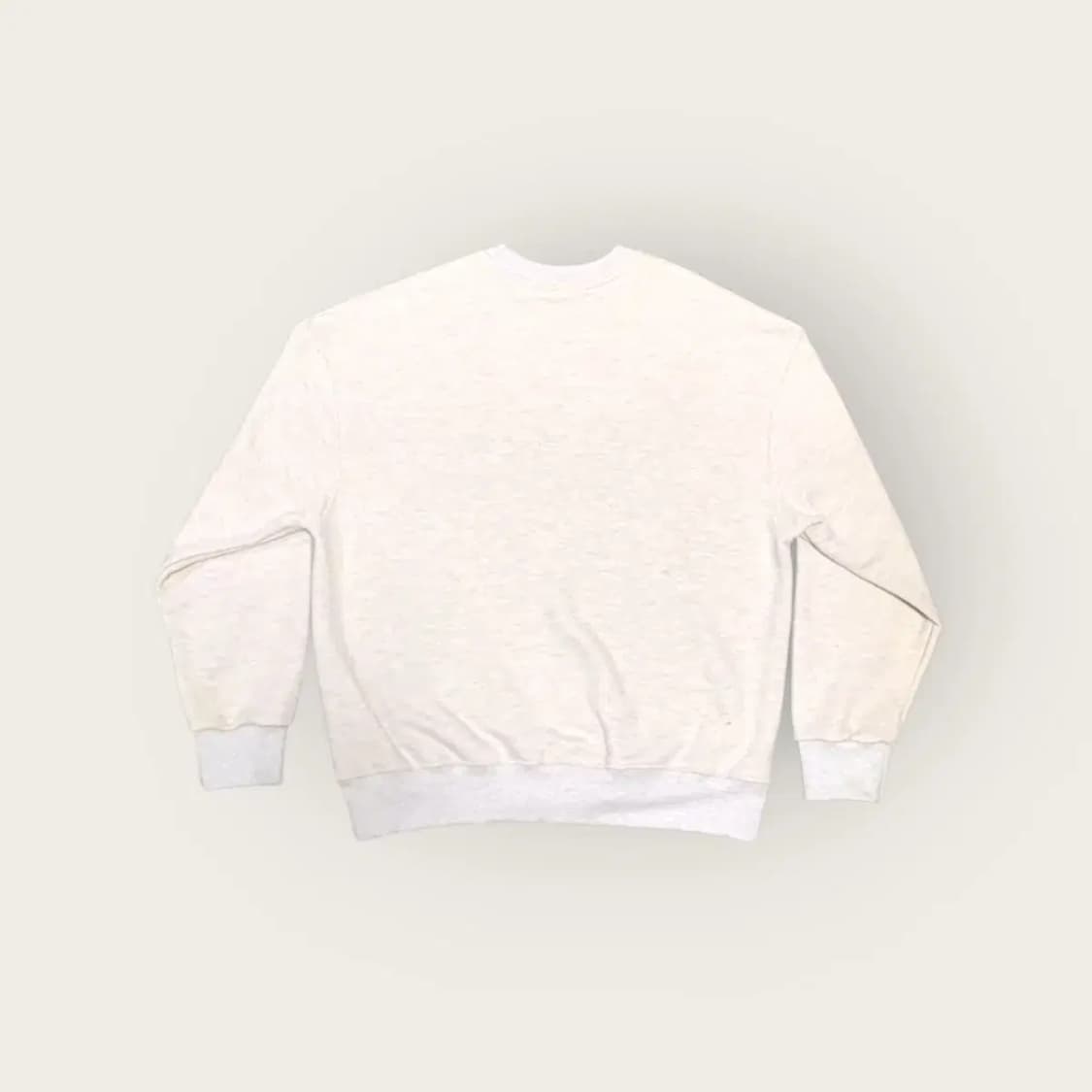 XL)MOOD 오트밀 오버핏 맨투맨 루즈핏 박스티 빅사이즈 롱슬리브 상품이미지2