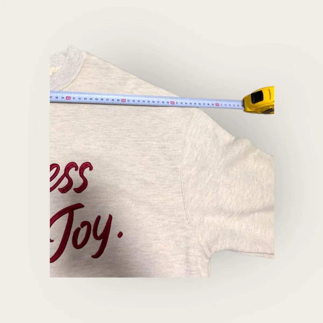 XL)MOOD 오트밀 오버핏 맨투맨 루즈핏 박스티 빅사이즈 롱슬리브 상품이미지6