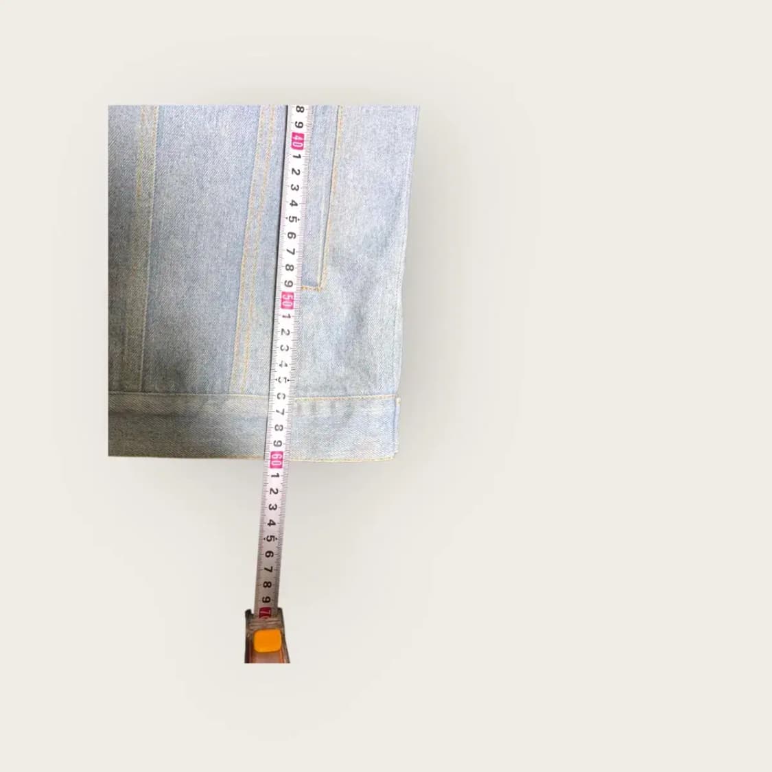 M)스투시 데님 조끼 청조끼 STUSSY 빅로고 쪼끼 상품이미지6