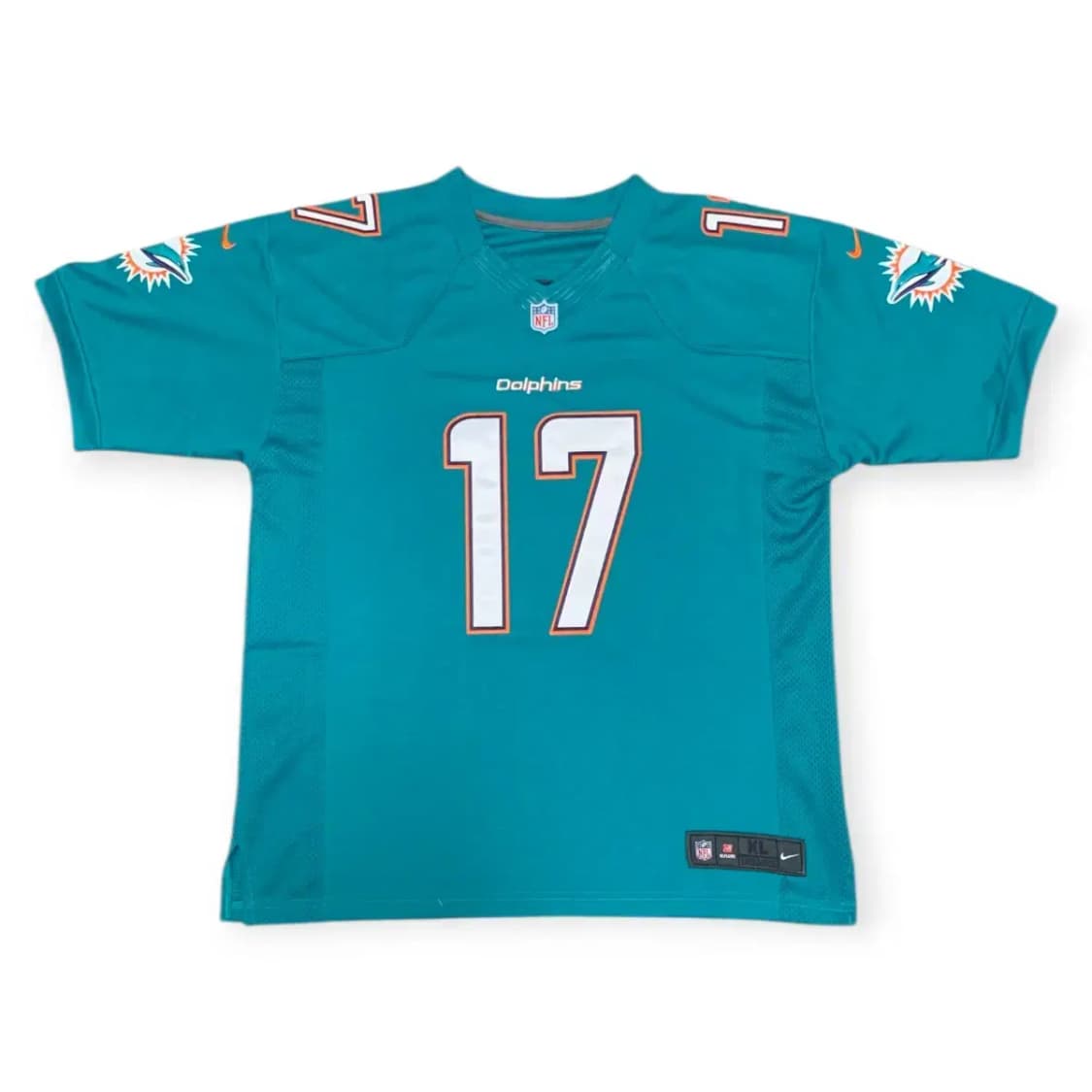 XL)NFL 나이키 마이애미 돌핀스 17번 TANNEHILL 럭비져지 상품이미지1