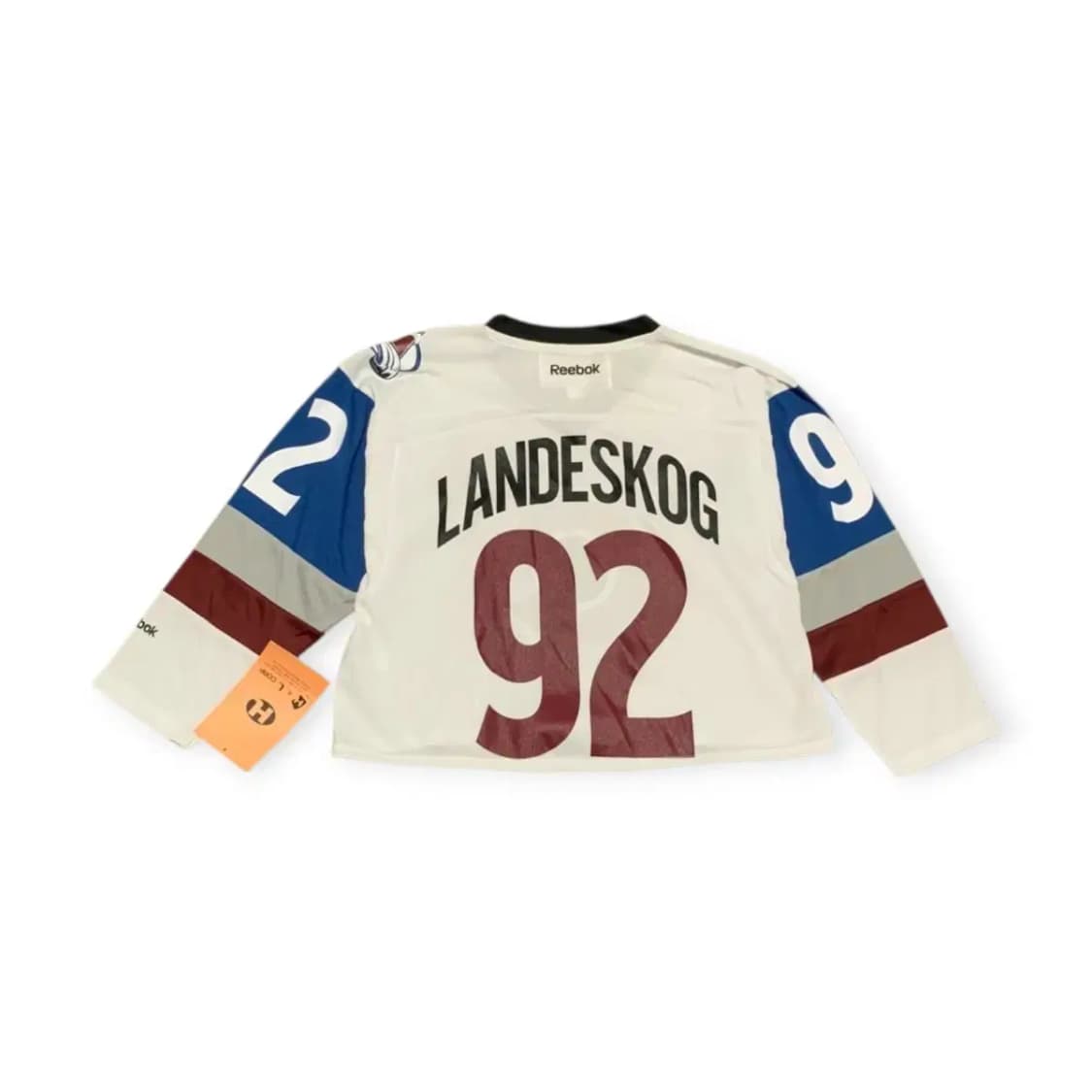 XL)NHL 리복 콜로라도 아발란체 하키 크롭티 크롭티셔츠 크롭탑 상품이미지2