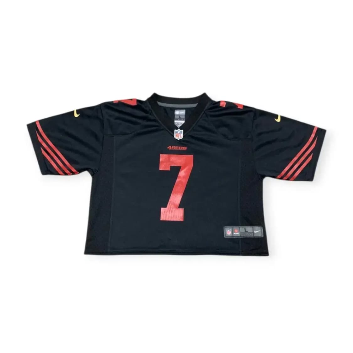 L)NFL 나이키 샌프란시스코 49ERS 7 KAEPERNICK 크롭티 상품이미지1