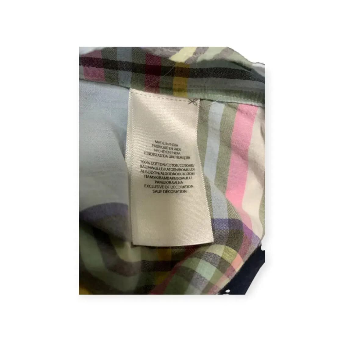 S)폴로랄프로렌 체크 플란넬 셔츠 와이셔츠 폴로셔츠 POLO 심플패턴 상품이미지5