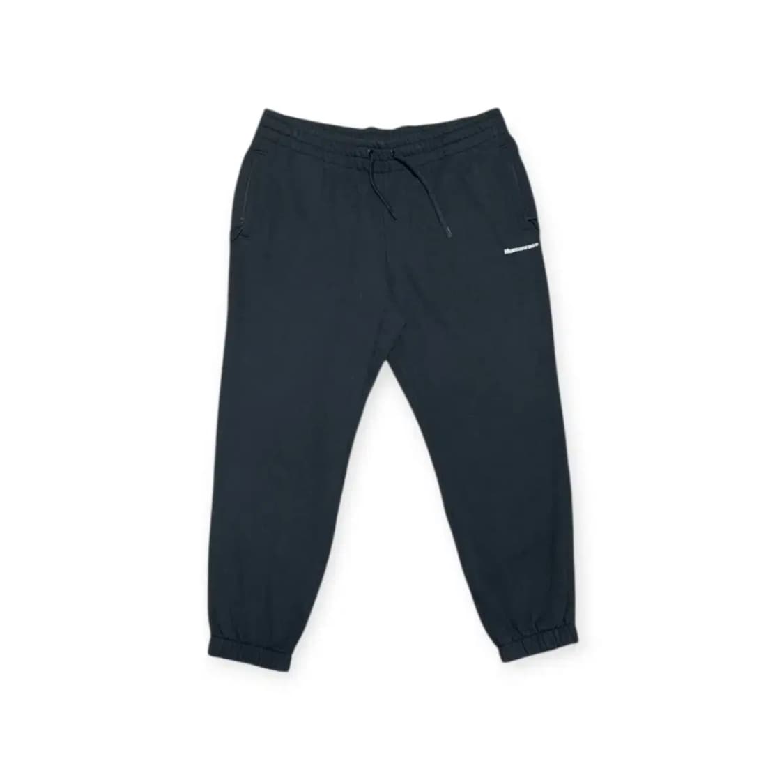 2XL)아디다스 휴먼레이스 퍼렐윌리엄스 블랙 밴딩 조거팬츠 상품이미지1
