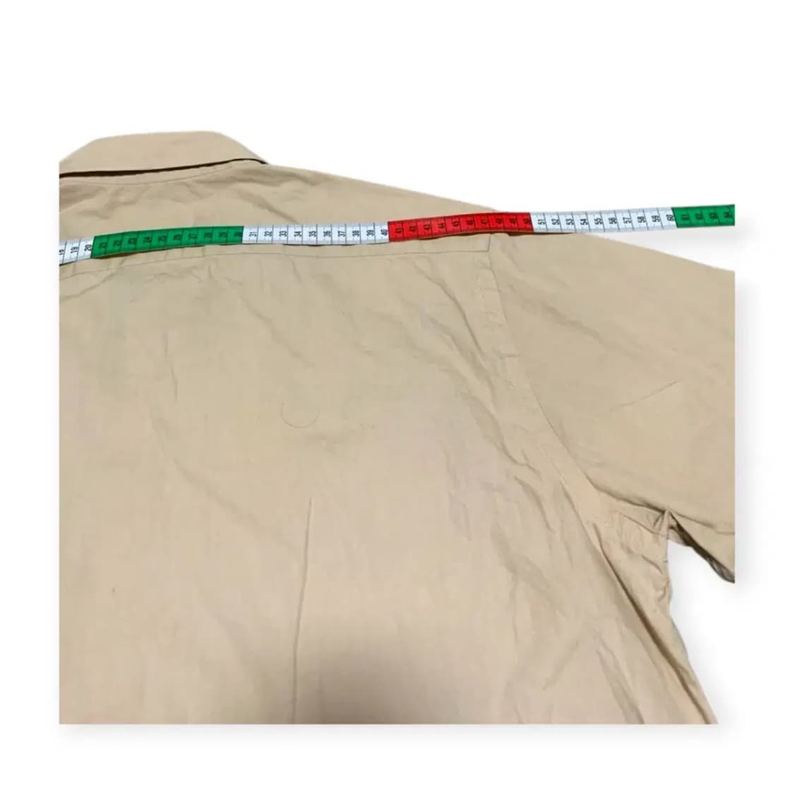 40,XL)라코스테 베이지 빈팔셔츠 빈티지셔츠 올드스쿨셔츠 lacoste 상품이미지3