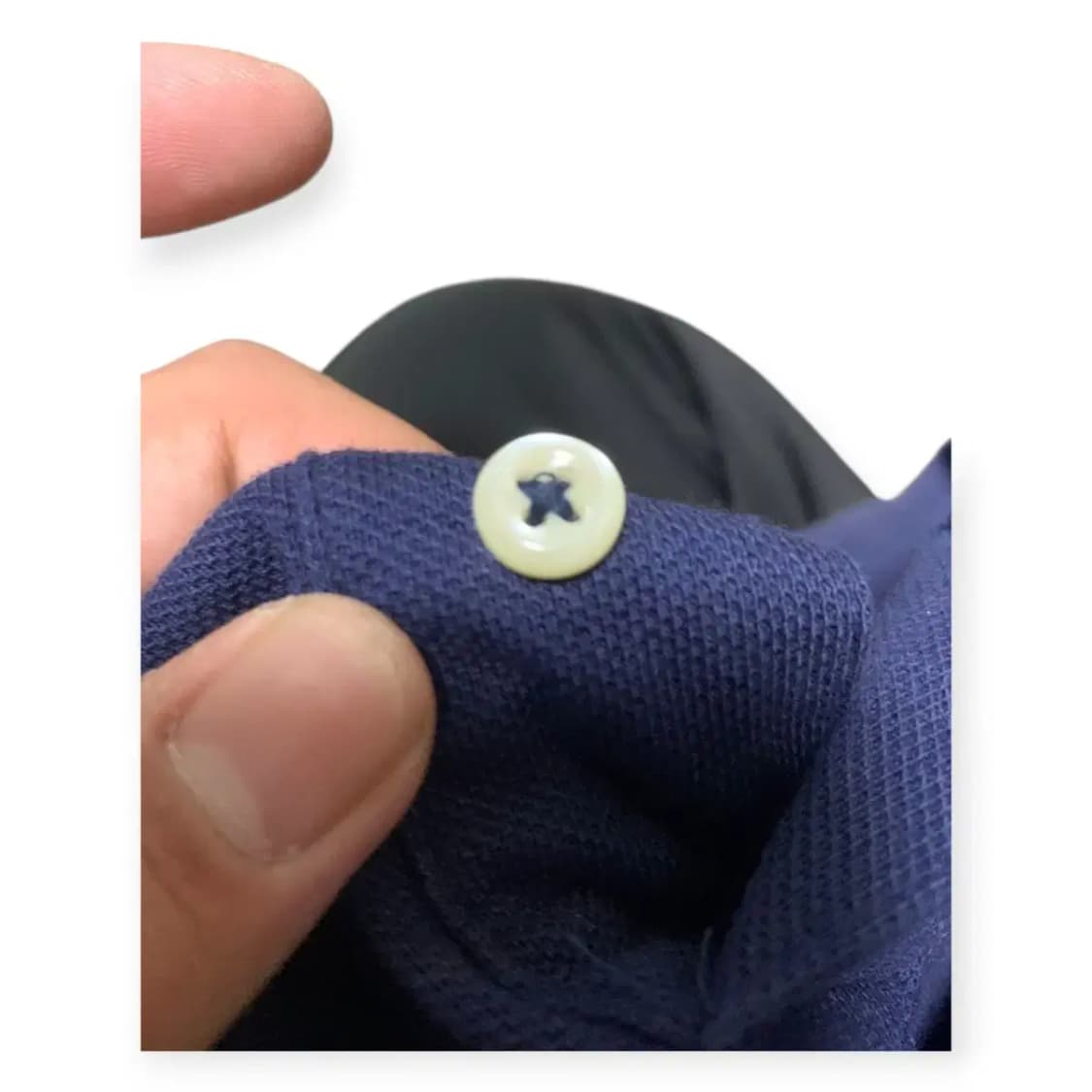 XL)폴로랄프로렌 네이비 카라넥 긴팔티 포니 상품이미지3