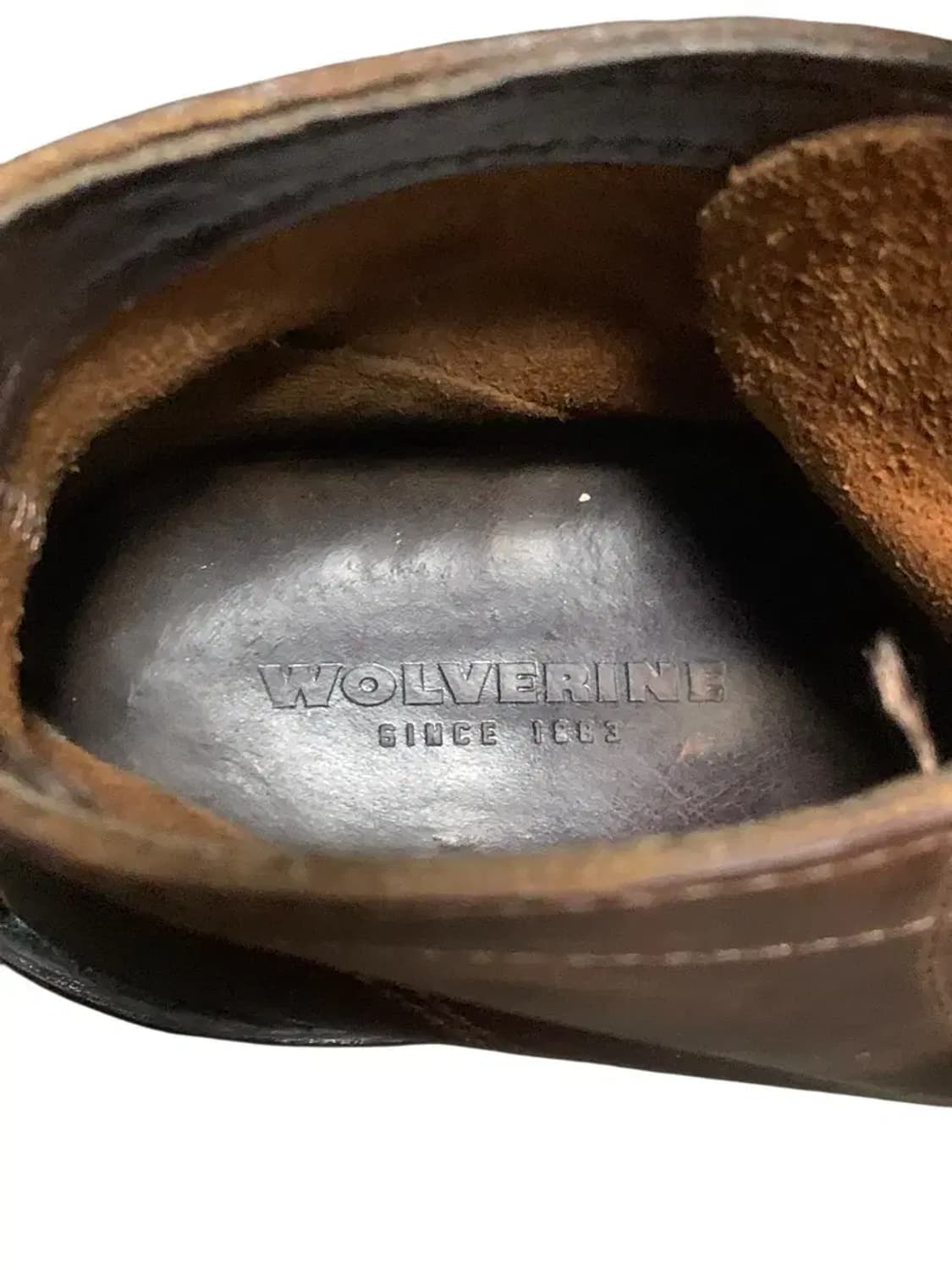 US9M) since 1883 울버린 비브람창 가죽워커 상품이미지8